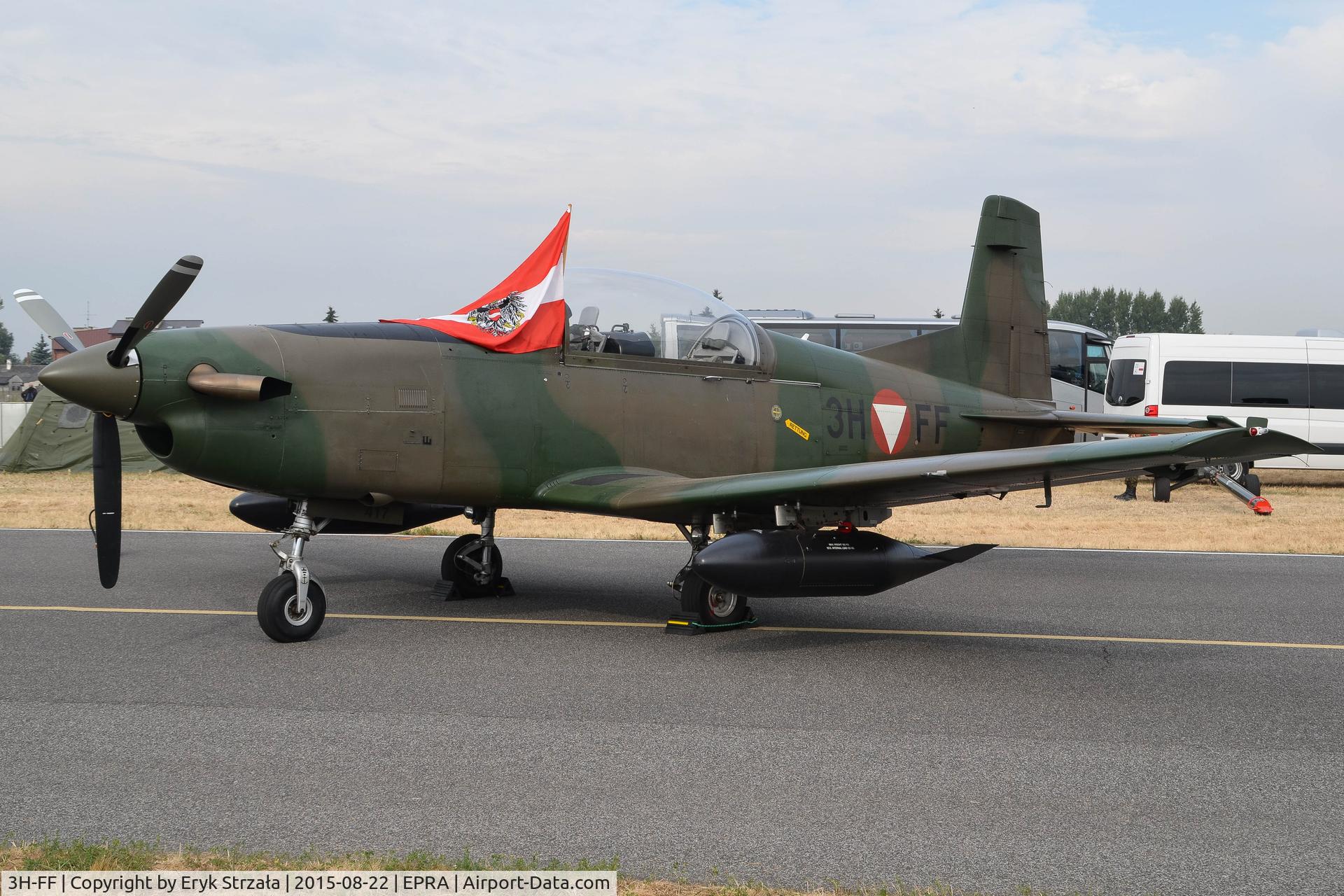 3H-FF, Pilatus PC-7 Turbo Trainer C/N 417, Taken during Radom Airshow 2015