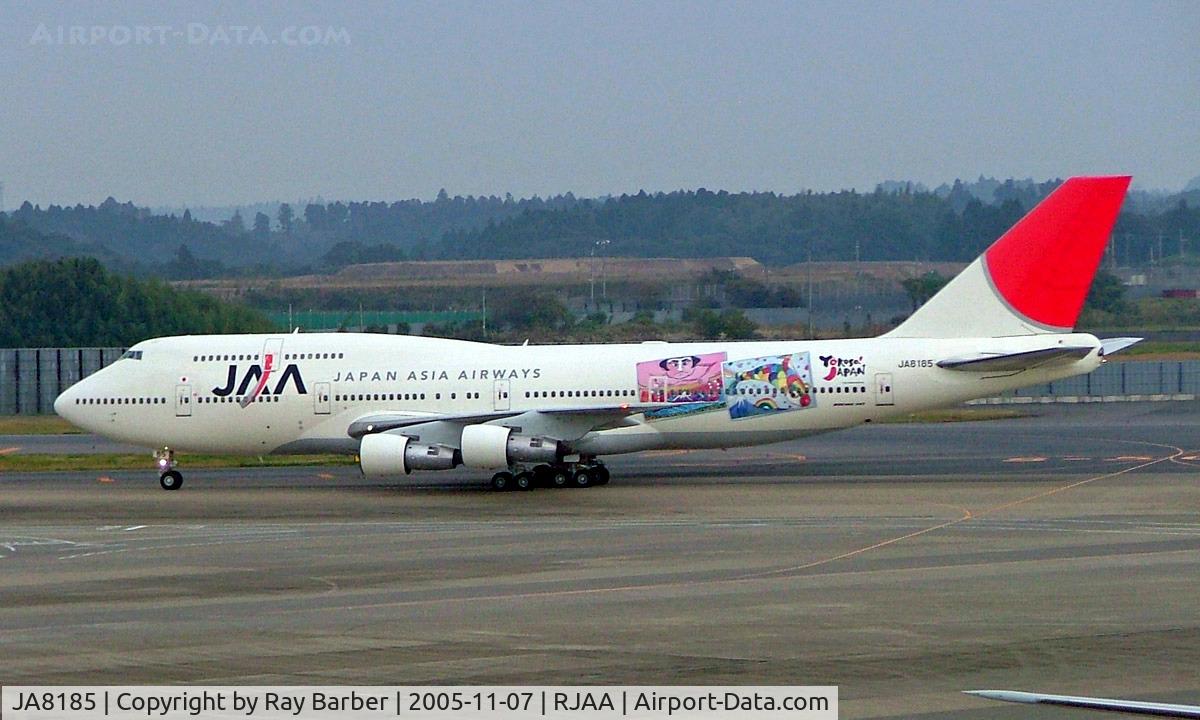 JA8185, 1988 Boeing 747-346 C/N 23969, Boeing 747-346 [23969] (Japan Asia Airways) Tokyo-Narita~JA 07/11/2005
