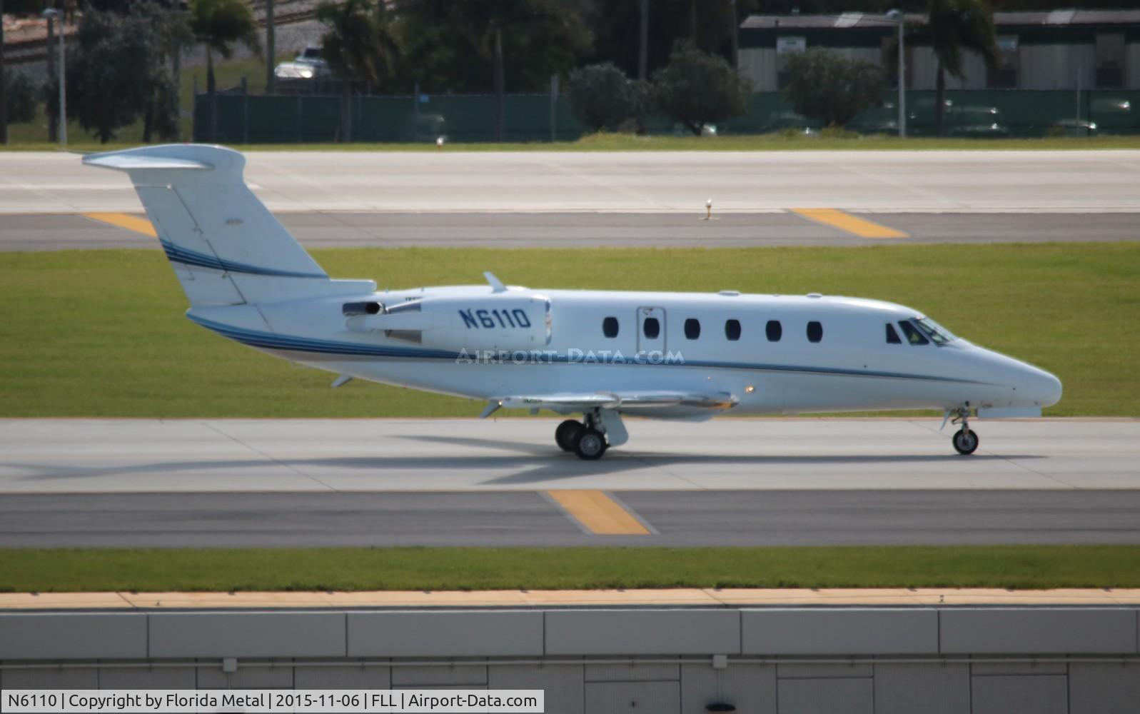 N6110, 1993 Cessna 650 C/N 650-7023, Citation 650