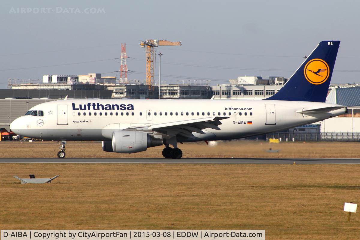 D-AIBA, 2009 Airbus A319-114 C/N 4141, Lufthansa (DLH/LH)