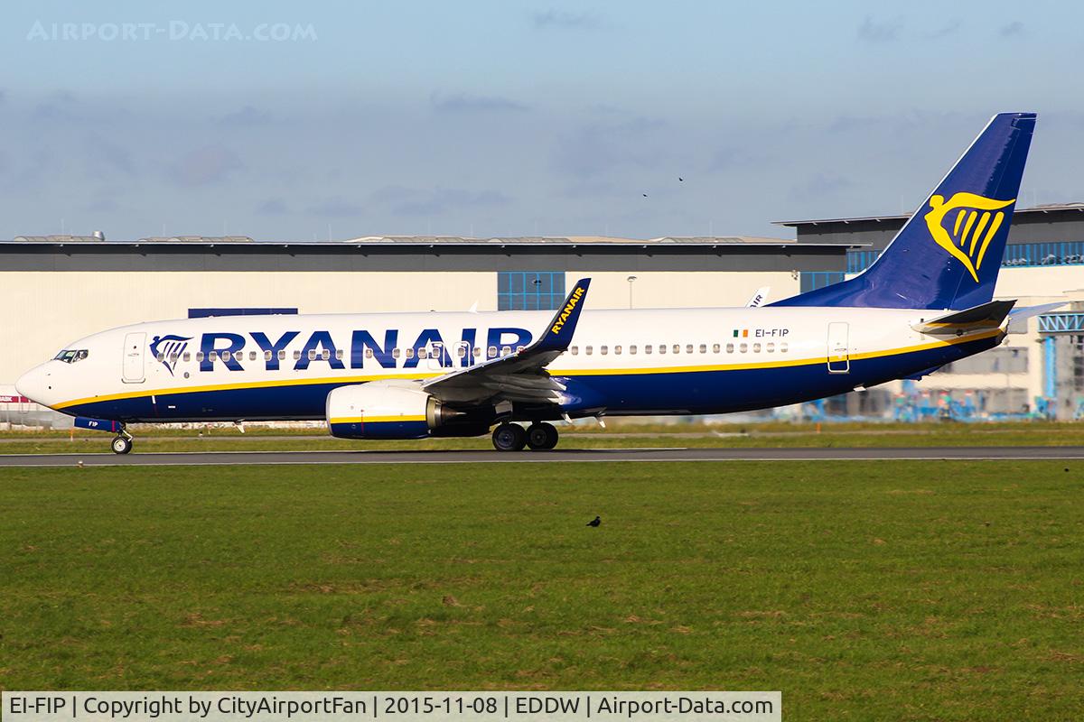 EI-FIP, 2015 Boeing 737-8AS C/N 61577, Ryanair (RYR/FR)