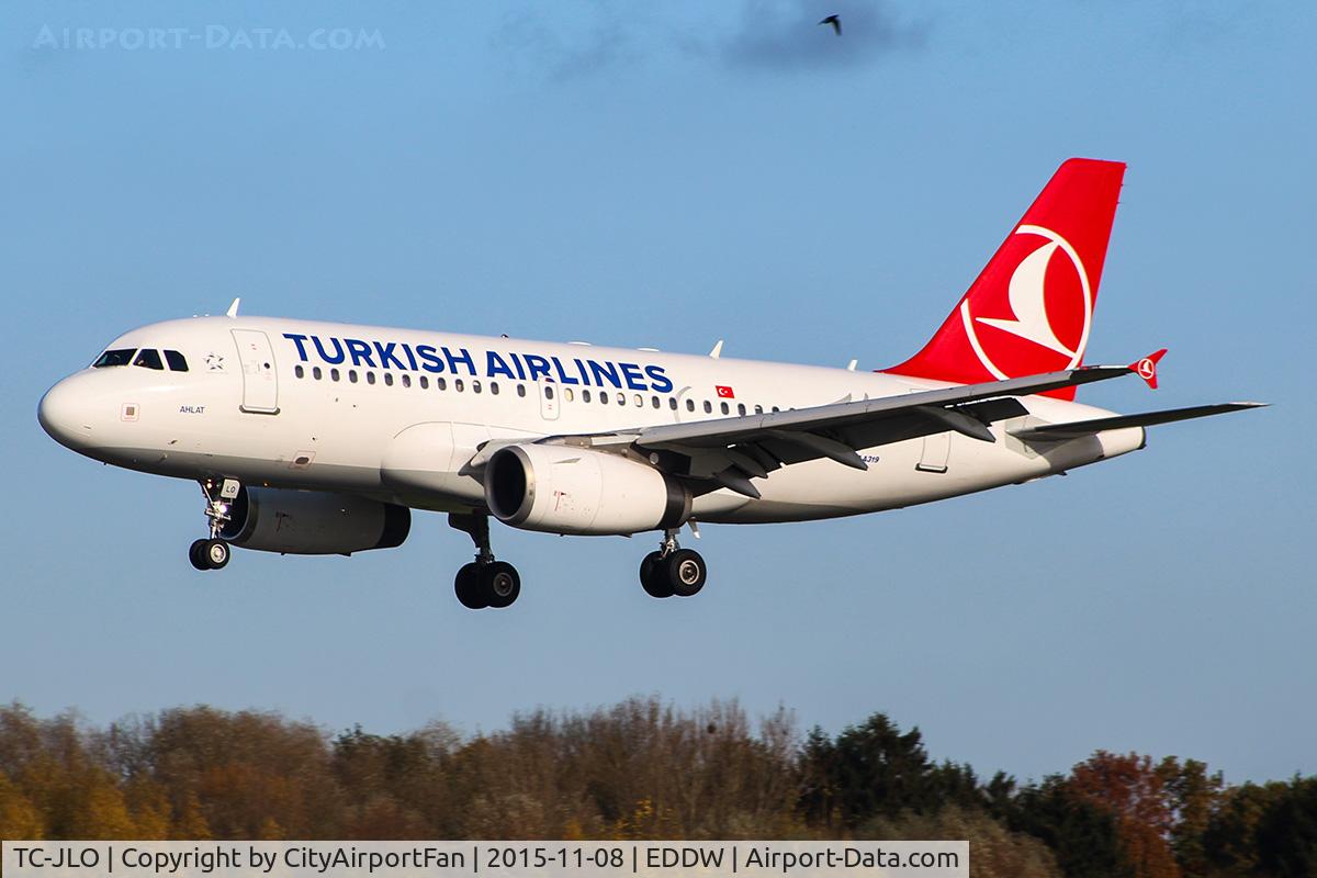 TC-JLO, 2005 Airbus A319-132 C/N 2631, Turkish Airlines (THY/TK)