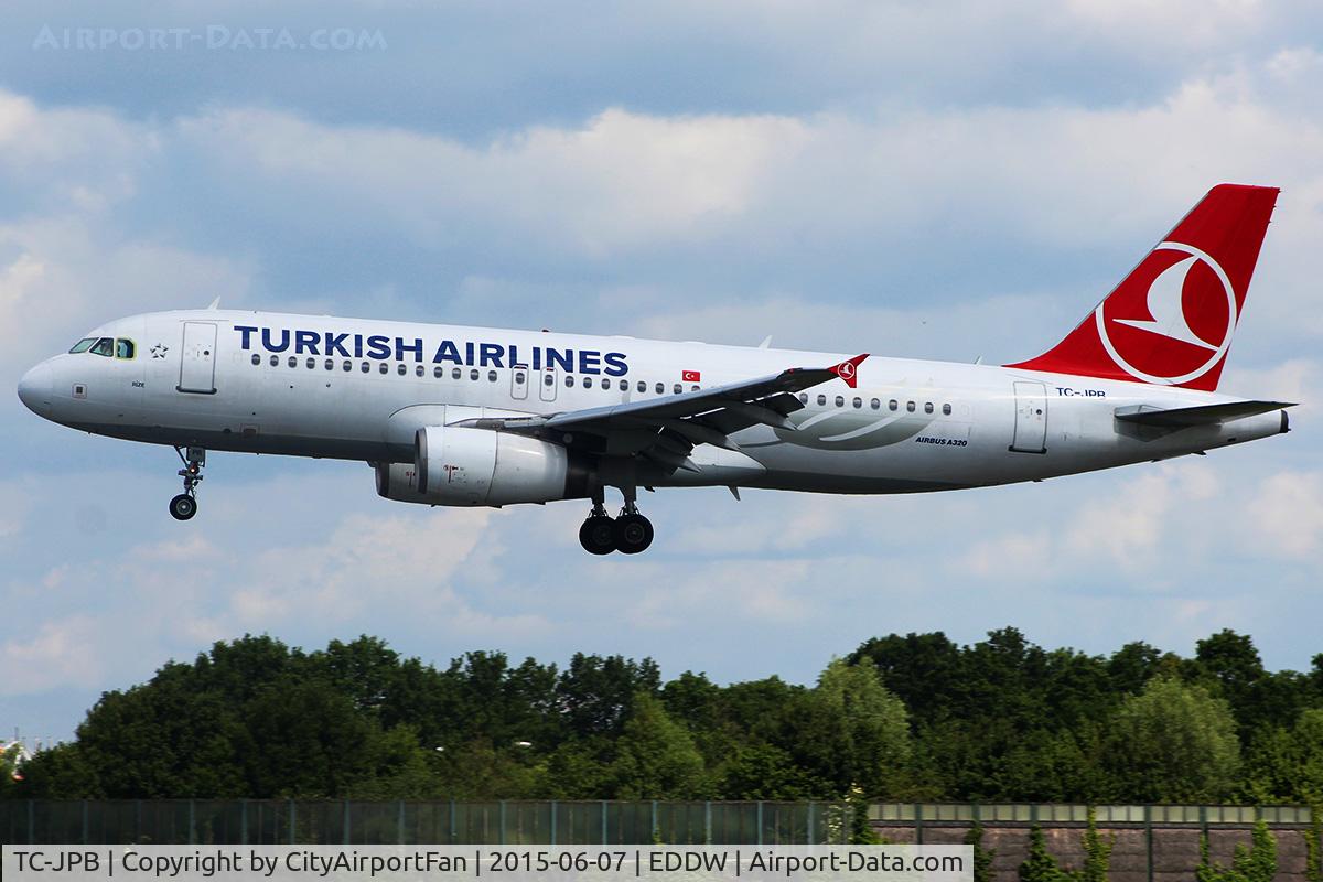 TC-JPB, 2005 Airbus A320-232 C/N 2626, Turkish Airlines (THY/TK)
