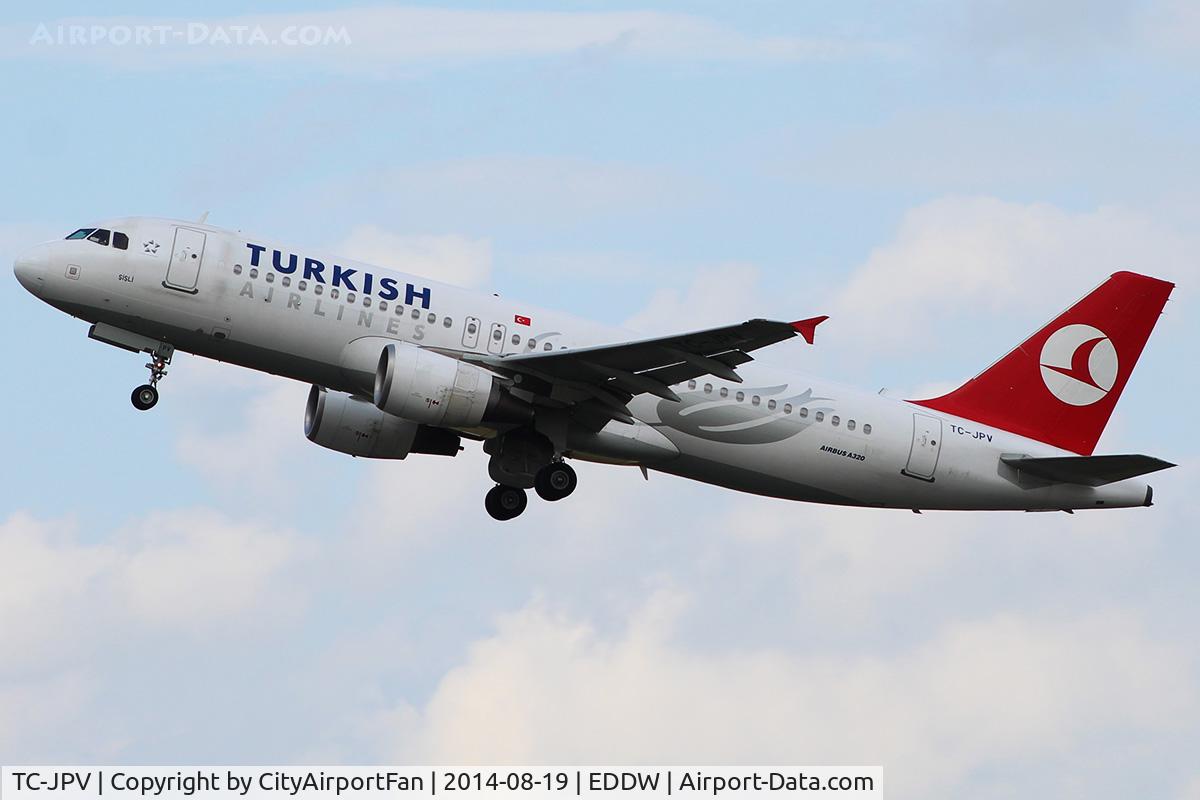 TC-JPV, 2009 Airbus A320-214 C/N 3931, Turkish Airlines (THY/TK)