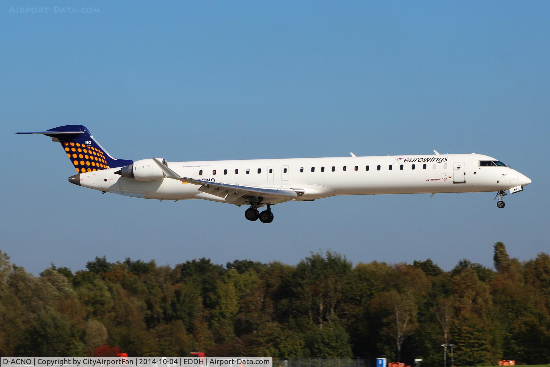 D-ACNO, 2010 Bombardier CRJ-900 NG (CL-600-2D24) C/N 15255, Eurowings (EWG/EW)