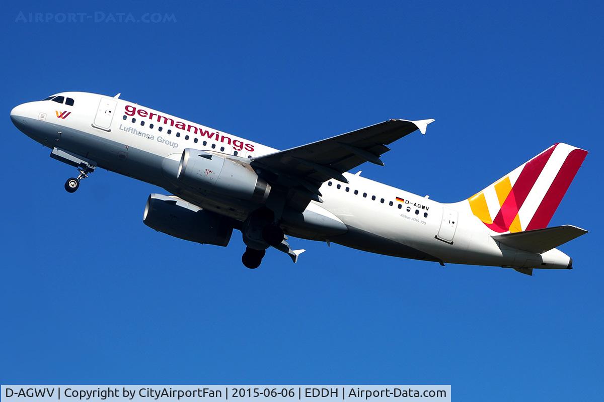 D-AGWV, 2013 Airbus A319-132 C/N 5467, Germanwings (GWI/4U)