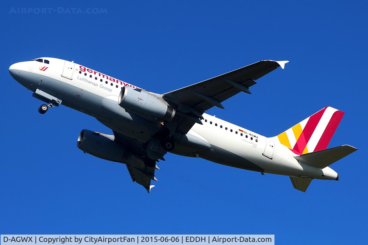 D-AGWX, 2013 Airbus A319-132 C/N 5569, Germanwings (GWI/4U)