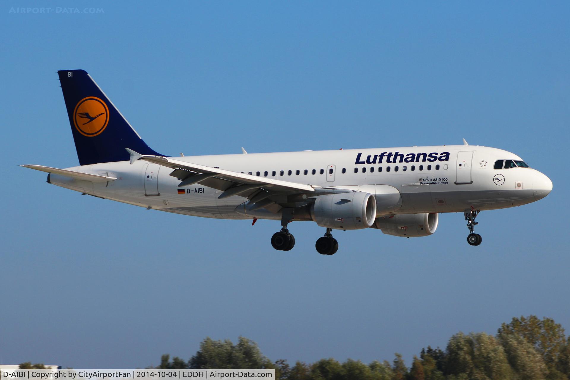 D-AIBI, 2012 Airbus A319-112 C/N 5284, Lufthansa (DLH/LH)