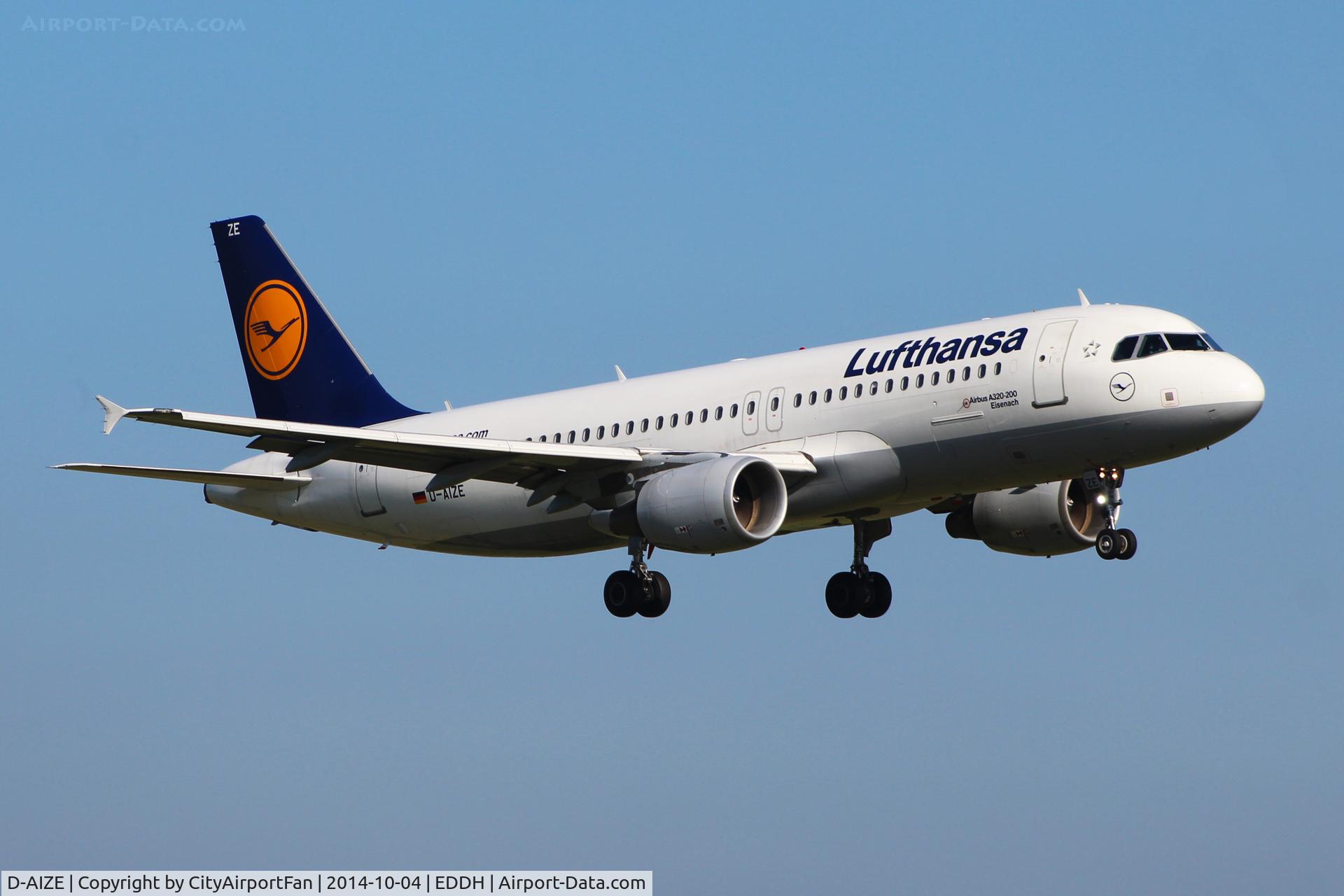 D-AIZE, 2010 Airbus A320-214 C/N 4261, Lufthansa (DLH/LH)