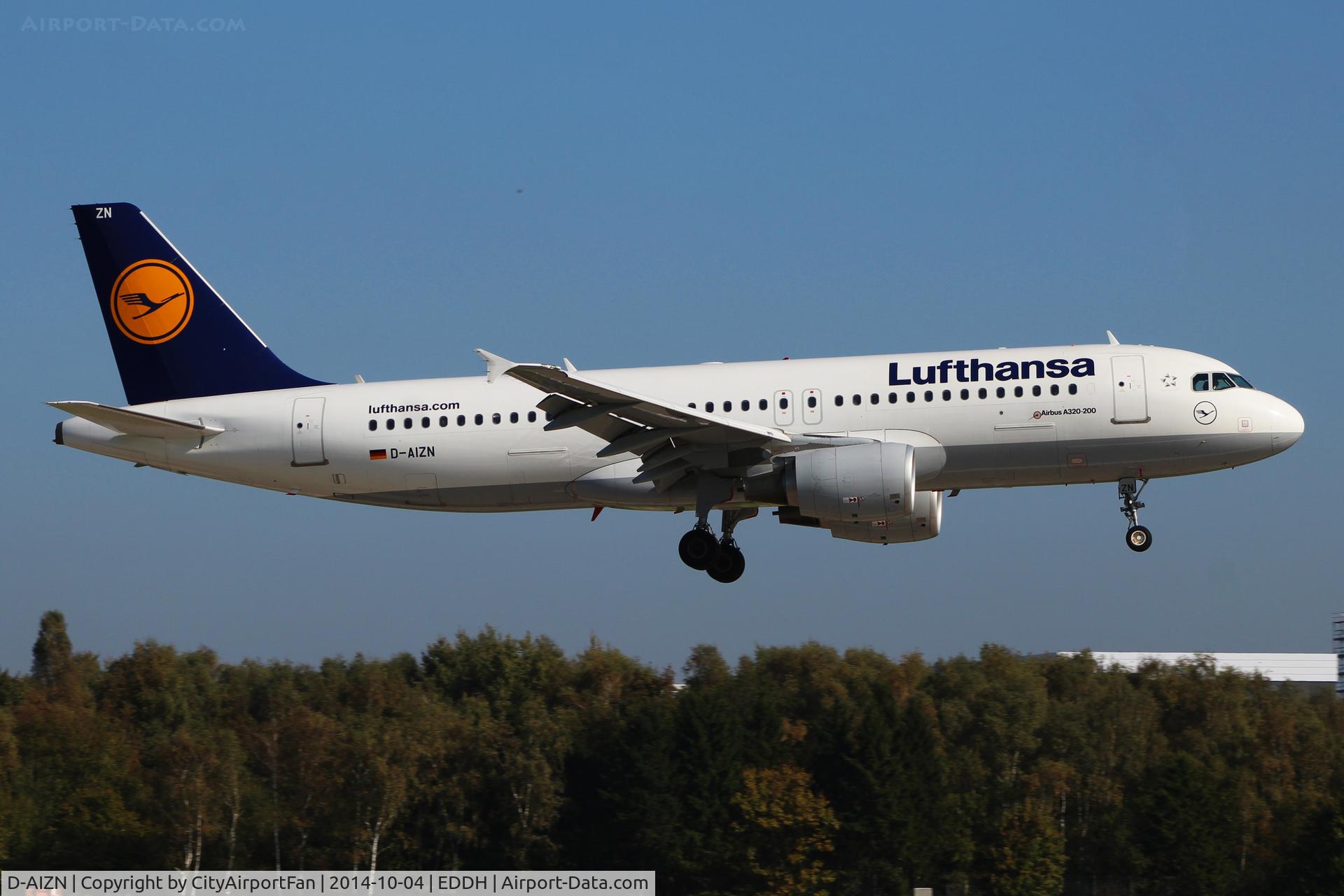 D-AIZN, 2012 Airbus A320-214 C/N 5425, Lufthansa (DLH/LH)