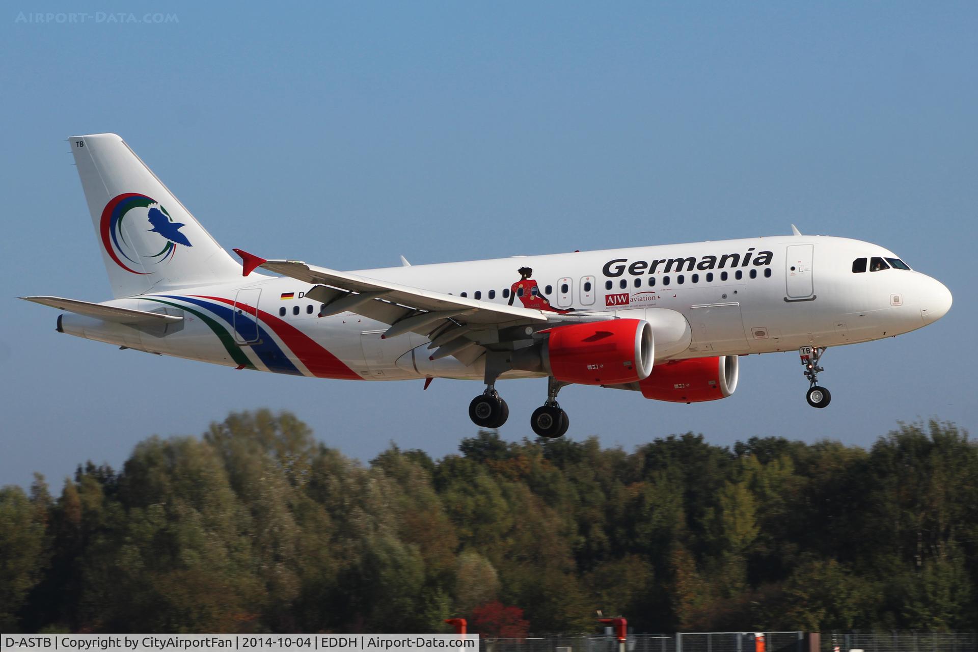 D-ASTB, 2011 Airbus A319-112 C/N 4691, Germania (GMI/ST) / Gambia Bird (GBQ/3G)