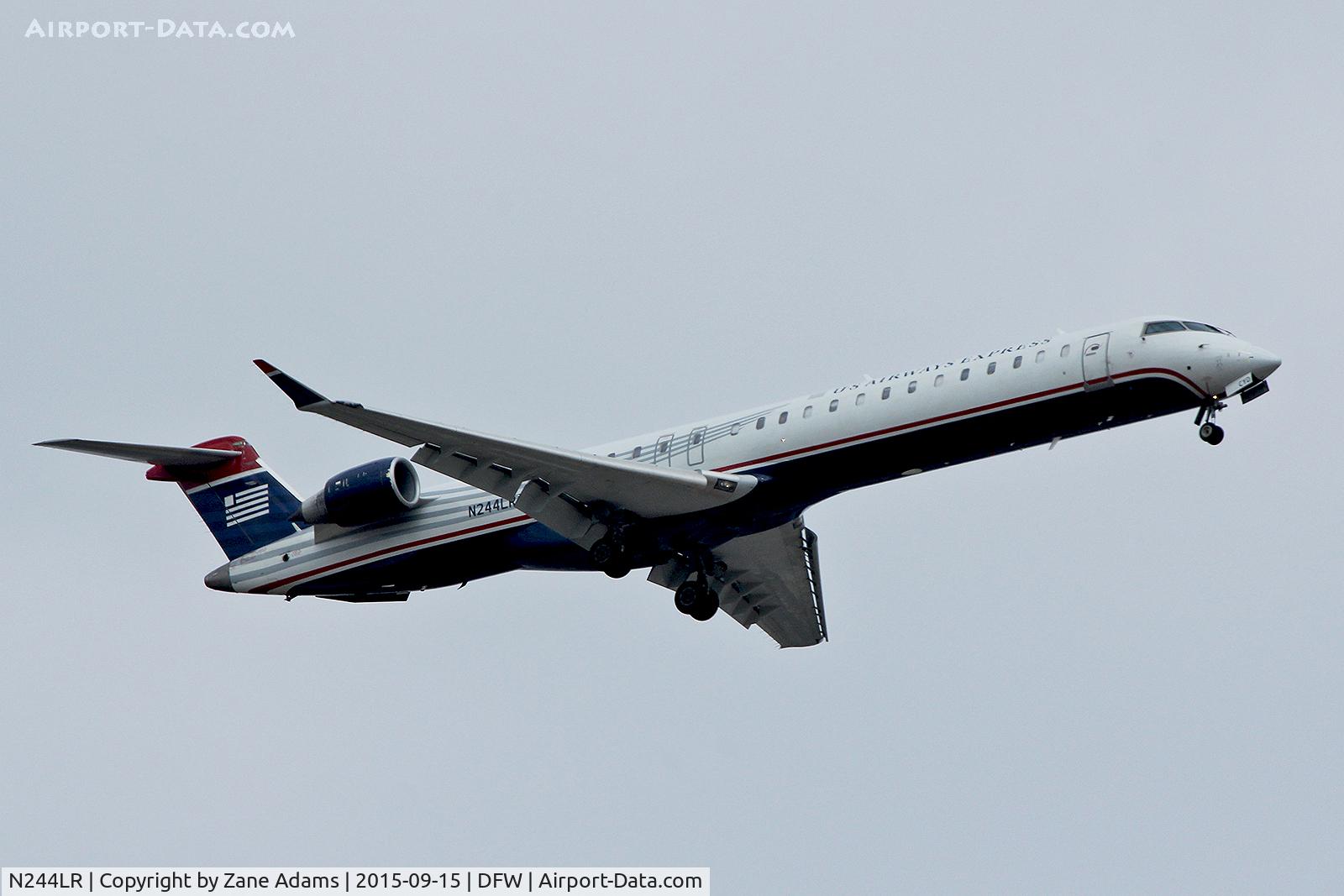 N244LR, 2009 Bombardier CRJ-900LR (CL-600-2D24) C/N 15233, At DFW Airport