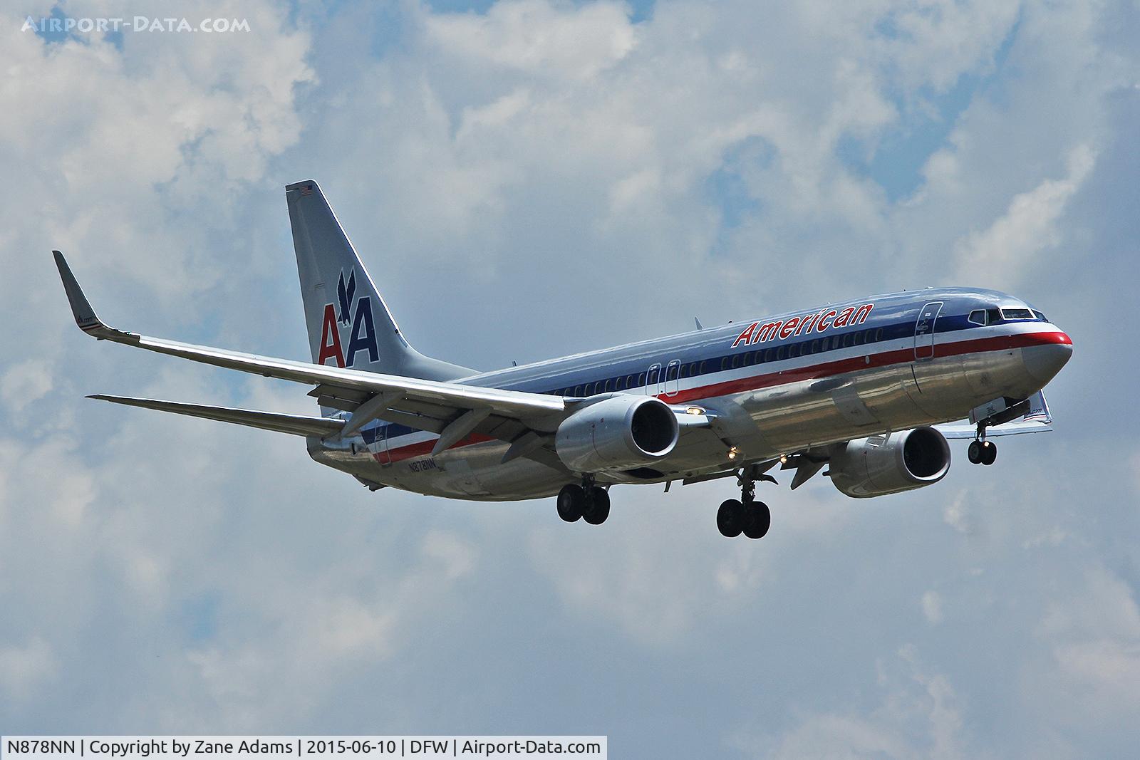 N878NN, 2011 Boeing 737-823 C/N 40768, At DFW Airport
