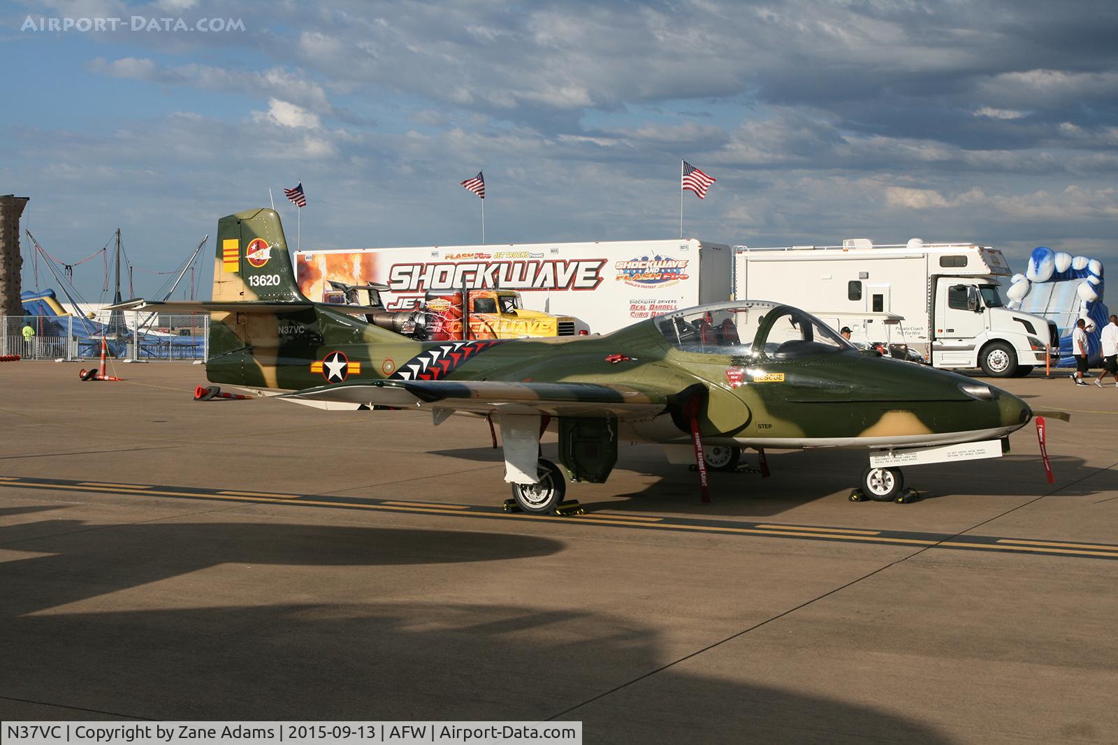 N37VC, 1967 Cessna T-37C Tweety Bird C/N 40976, At the 2015 Alliance Airshow - Fort Worth, TX