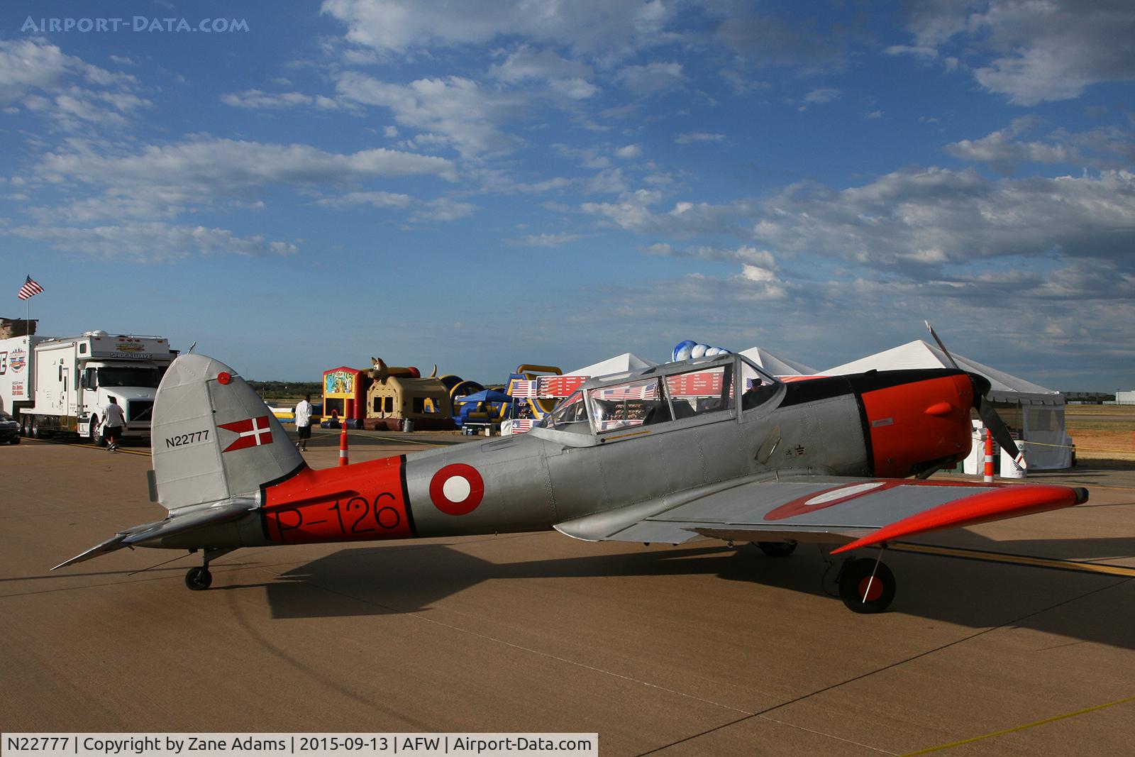 N22777, 1950 De Havilland DHC-1 Chipmunk 22 C/N C1/0105, At the 2015 Alliance Airshow - Fort Worth, TX