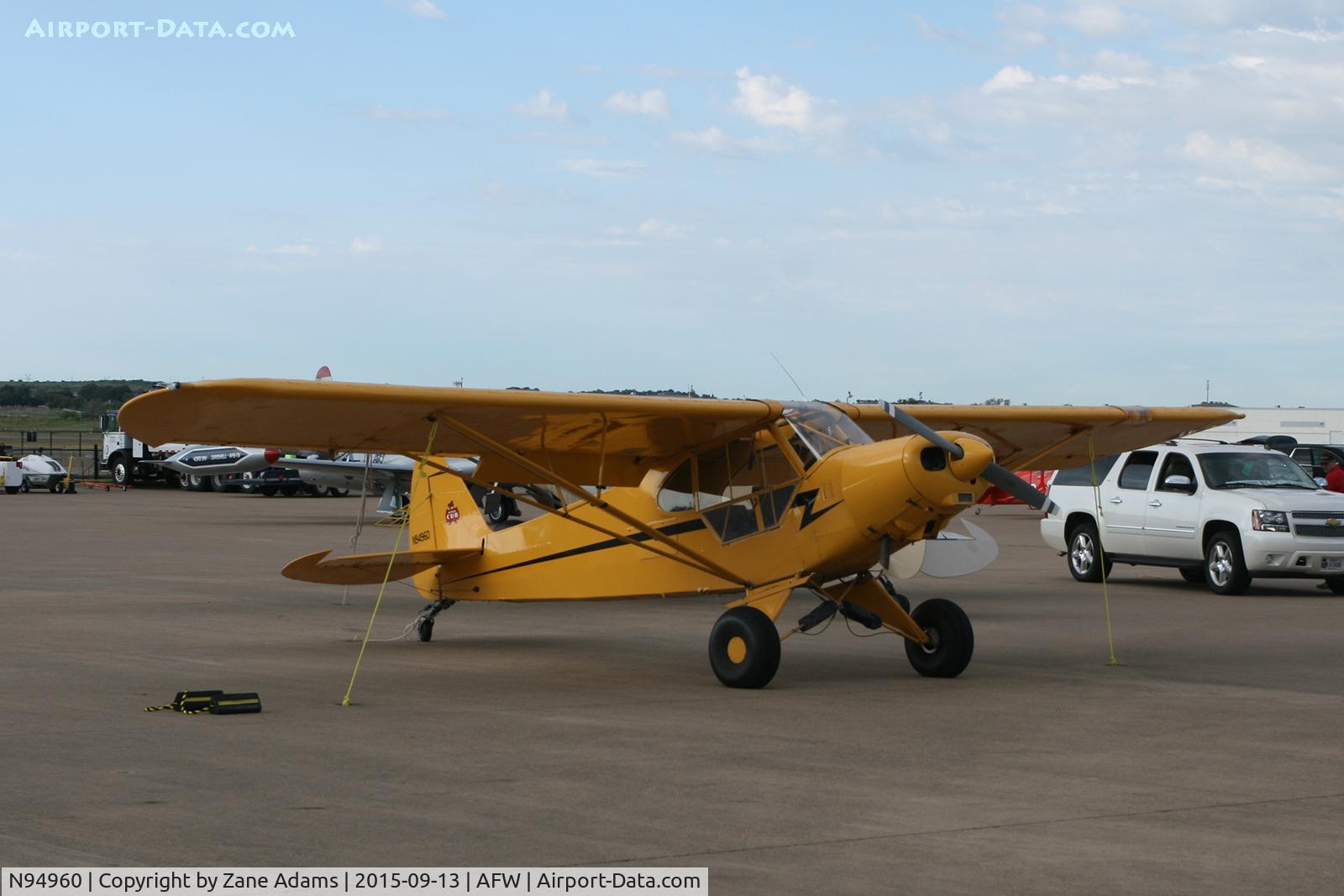 N94960, 1946 Taylorcraft BC12-D C/N 9360, At the 2015 Alliance Airshow - Fort Worth, TX