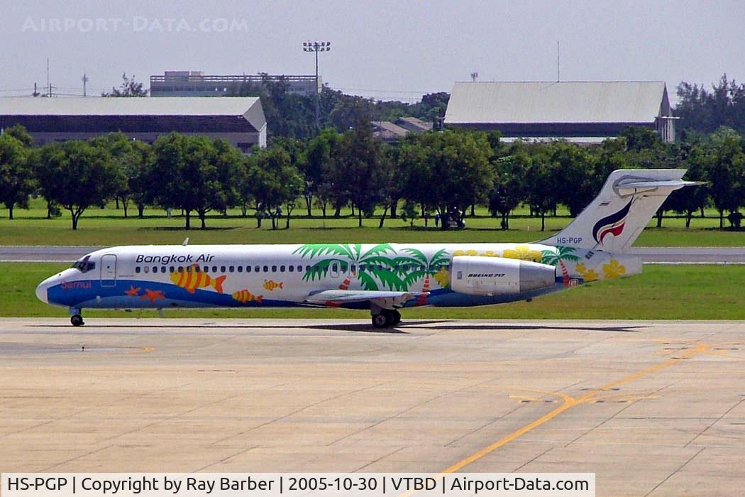 HS-PGP, 2000 Boeing 717-23S C/N 55064, Boeing 717-23S [55064] (Bangkok Air) Bangkok-International~HS 30/10/2005