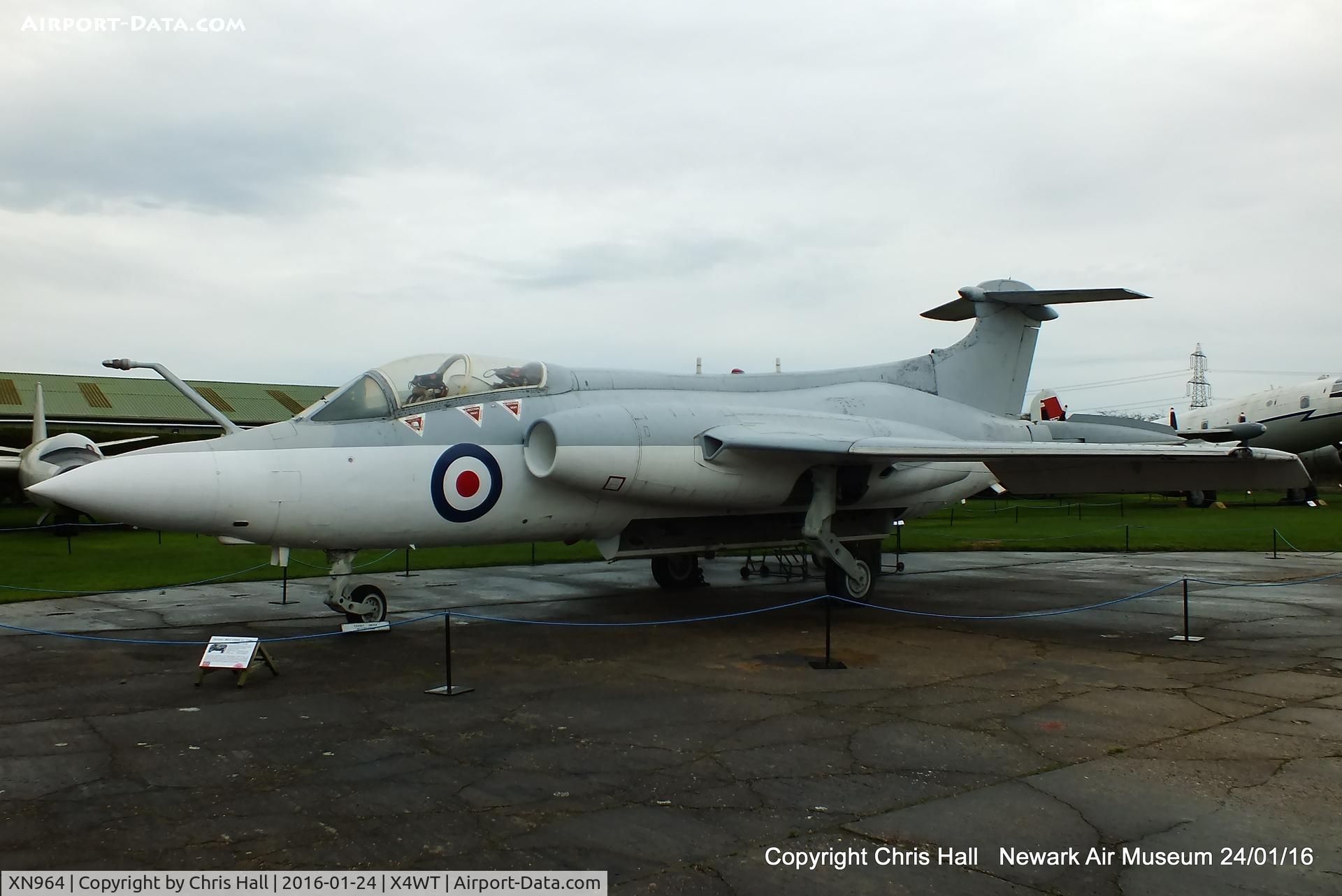 XN964, 1963 Blackburn Buccaneer S.1 C/N B3-19-62, at the Newark Air Museum