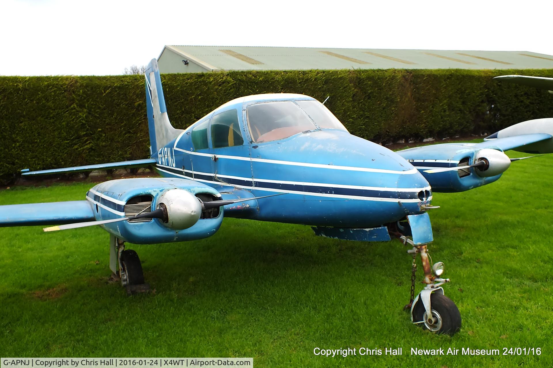 G-APNJ, Cessna 310 C/N 35335, at the Newark Air Museum