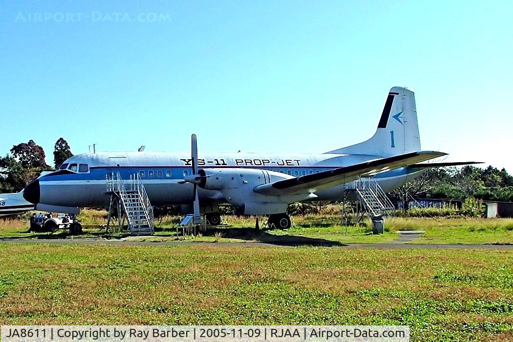 JA8611, NAMC YS-11-100 C/N 2001, NAMC YS-11 [1001/2001] Tokyo-Narita~JA 09/11/2005