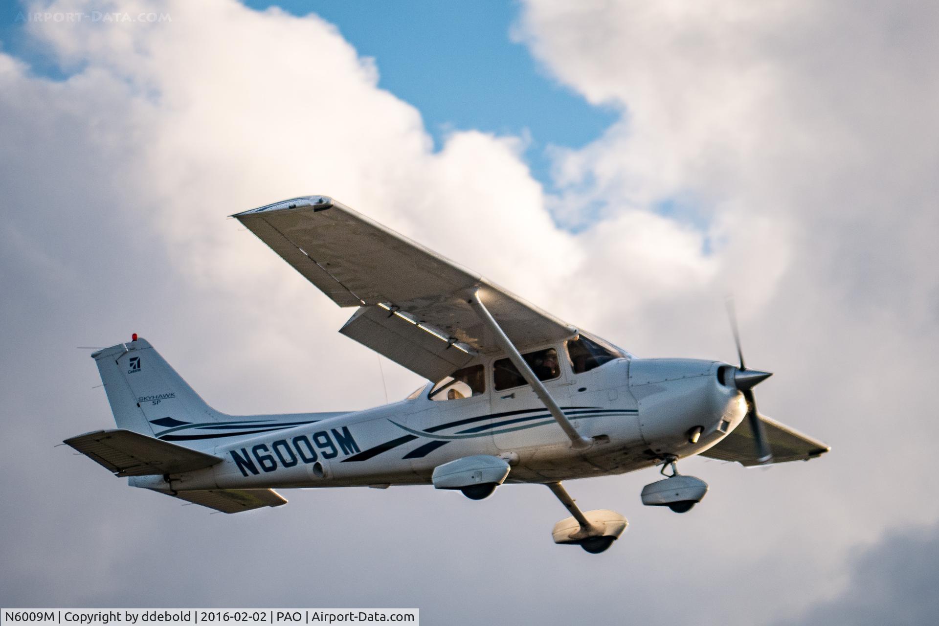 N6009M, 2006 Cessna 172S C/N 172S10134, N6009M approaching Palo Alto Airport