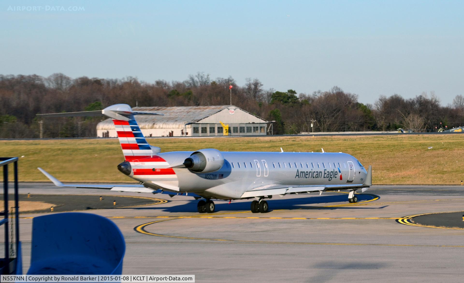 N557NN, 2014 Bombardier CRJ-900 (CL-600-2D24) C/N 15340, Taxi CLT