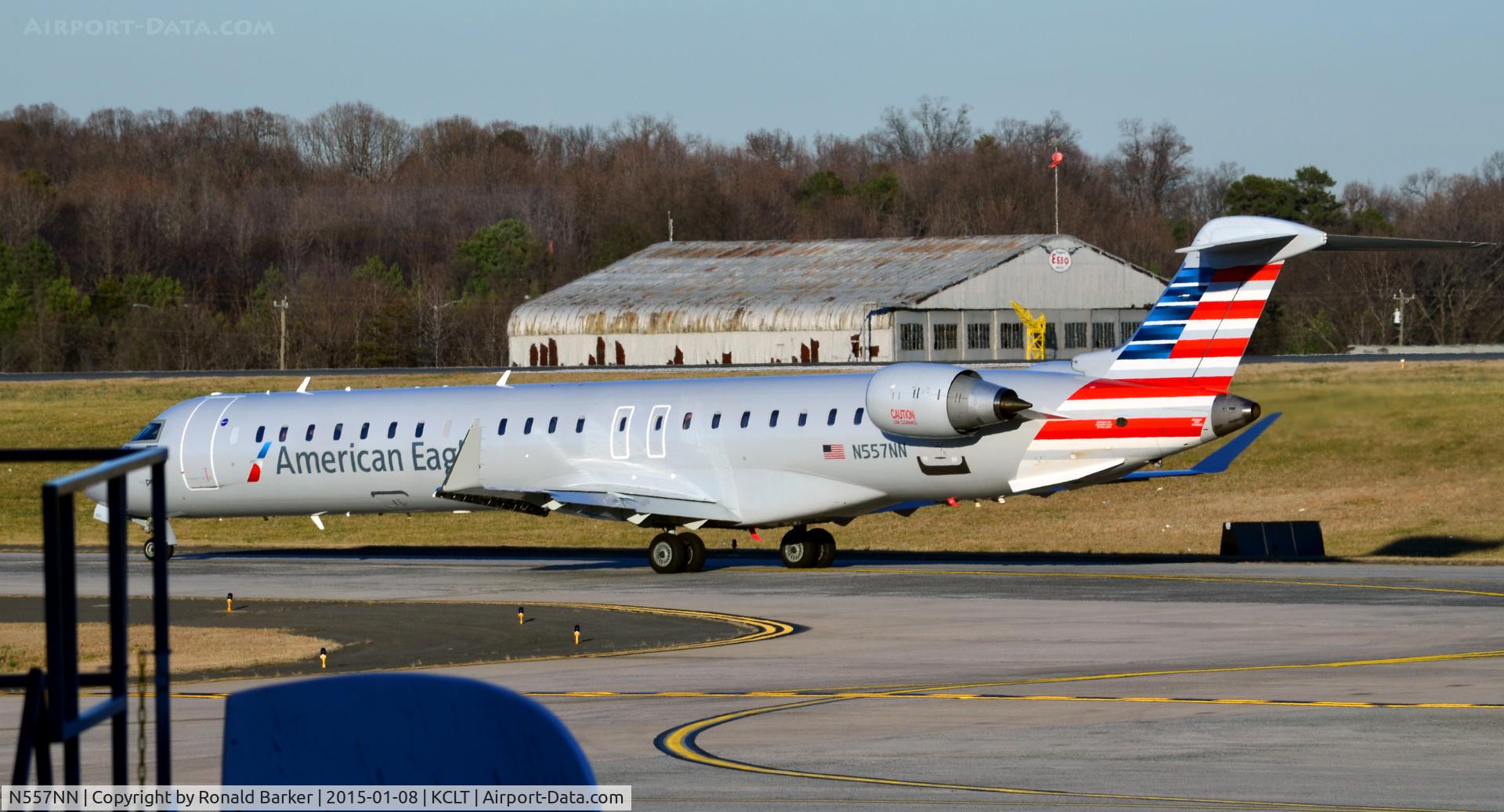 N557NN, 2014 Bombardier CRJ-900 (CL-600-2D24) C/N 15340, Taxi CLT