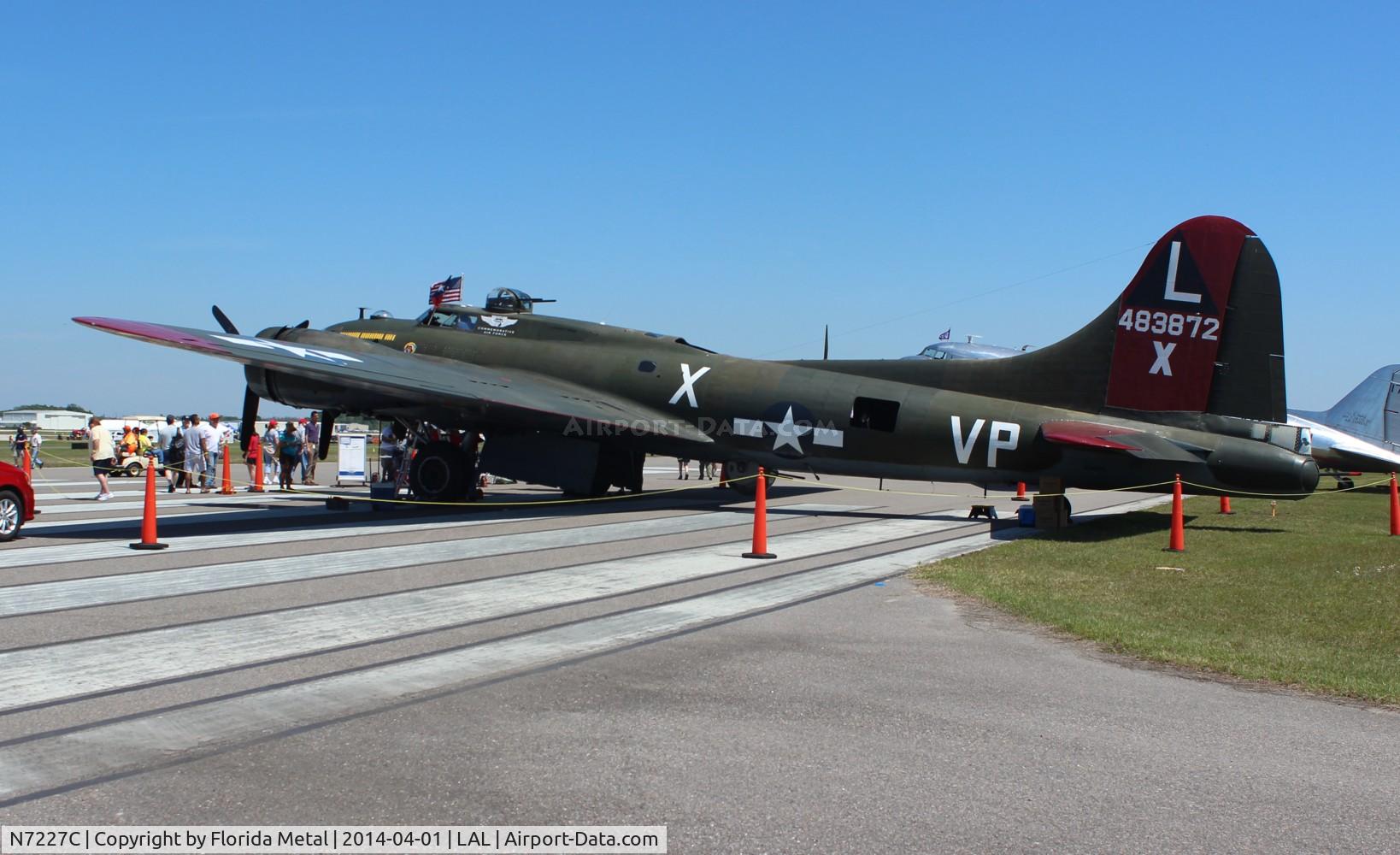 N7227C, 1944 Boeing B-17G Fortress C/N 32513, Texas Raiders