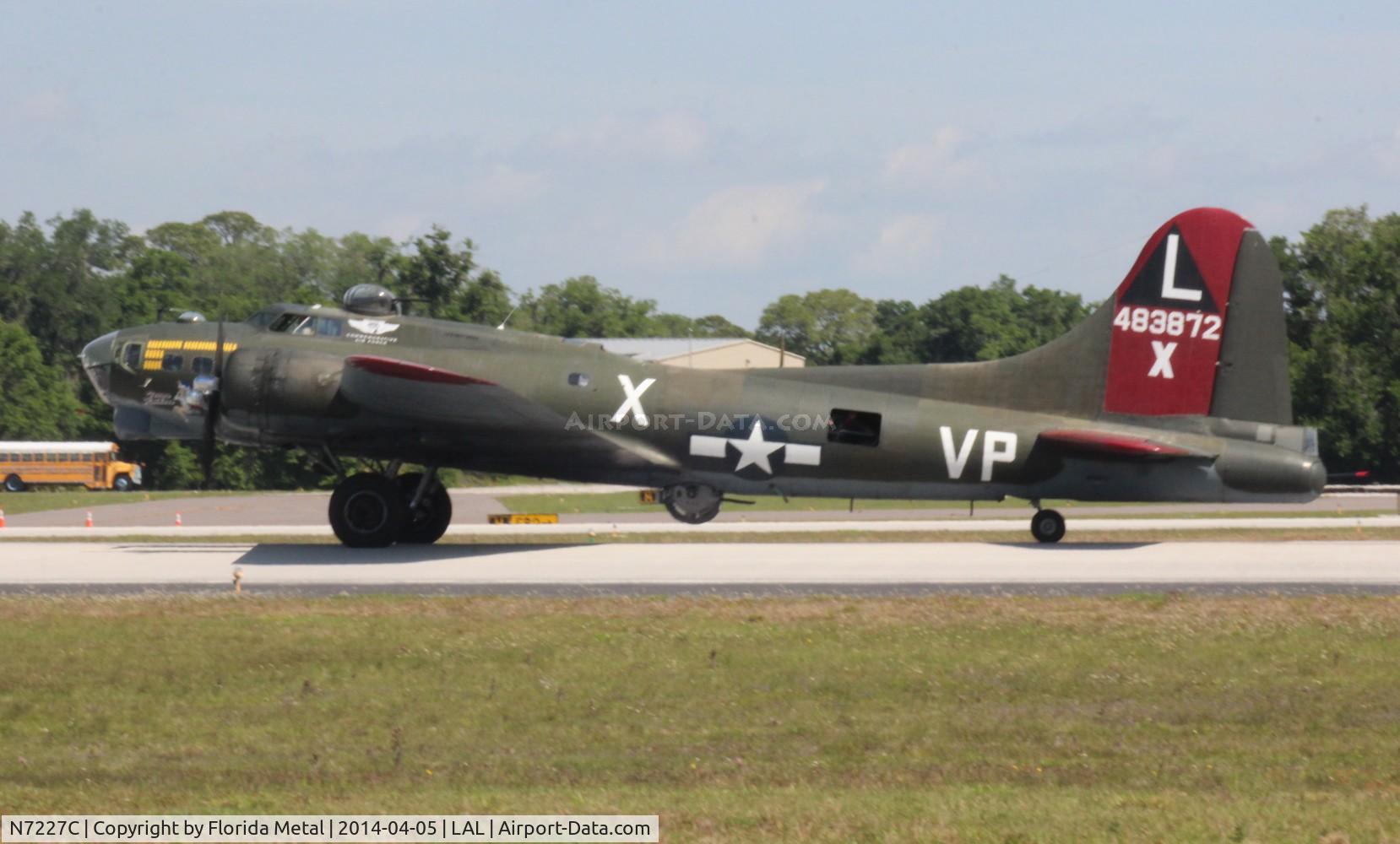 N7227C, 1944 Boeing B-17G Fortress C/N 32513, Texas Raiders