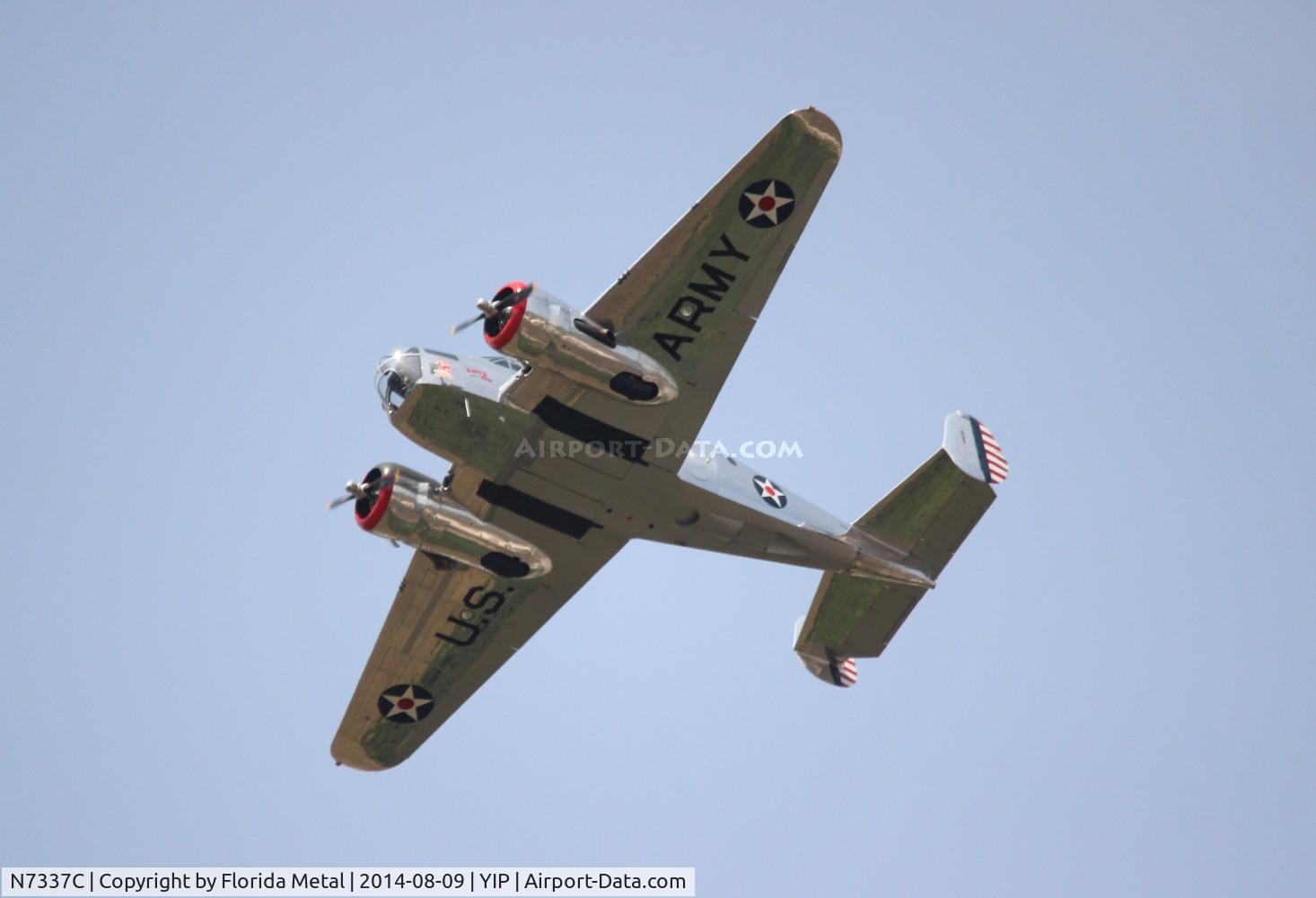 N7337C, 1943 Beech AT-11 Kansan C/N 4597, AT-11