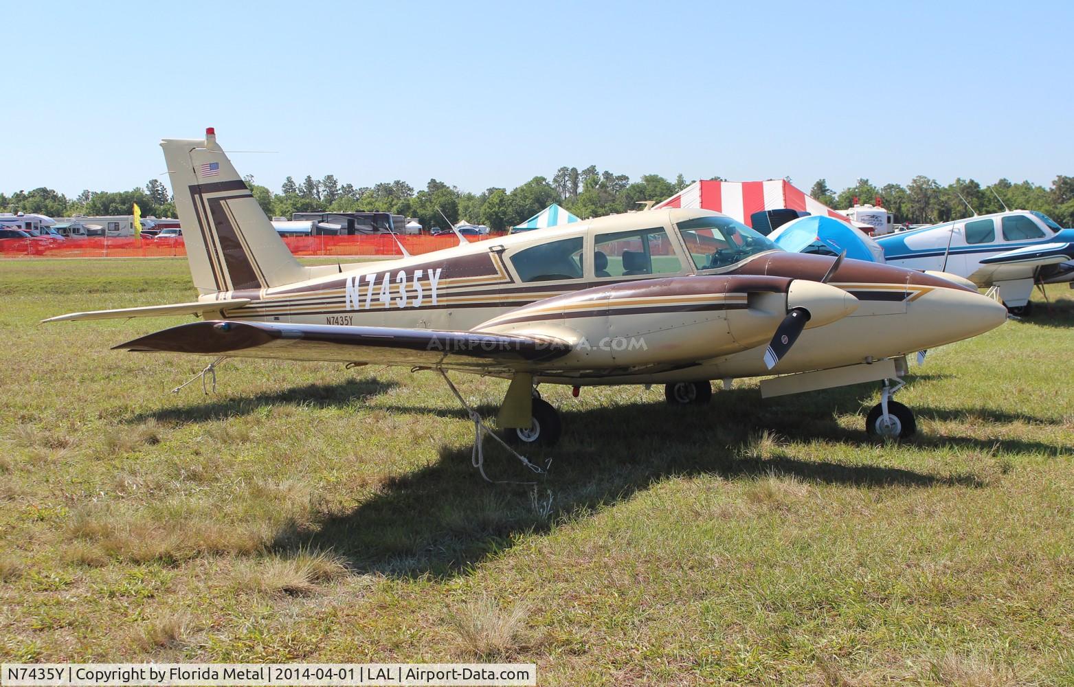 N7435Y, 1964 Piper PA-30-160 Twin Comanche Twin Comanche C/N 30-498, PA-30