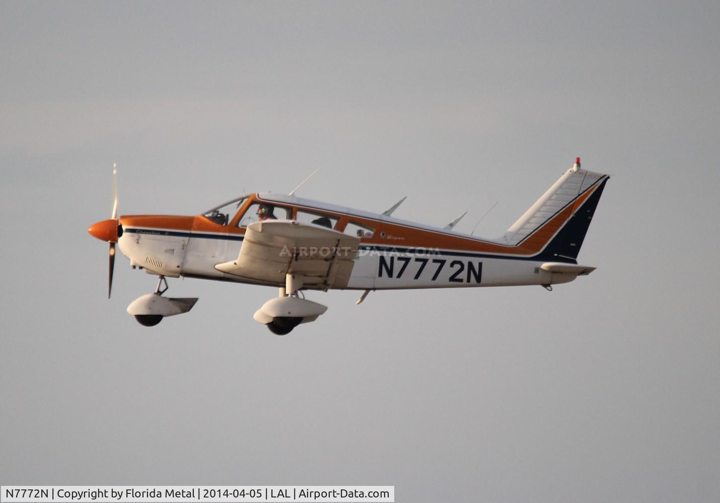 N7772N, 1968 Piper PA-28-180 C/N 28-5219, PA-28-180