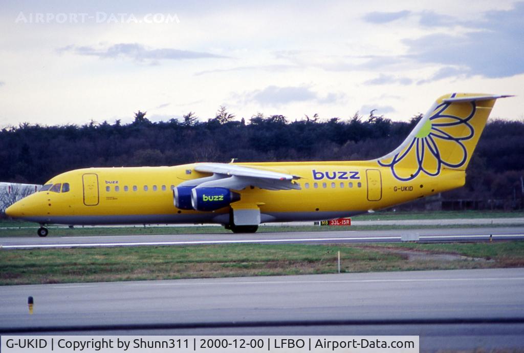 G-UKID, 1990 British Aerospace BAe.146-300 C/N E3157, Ready for take off from rwy 15L