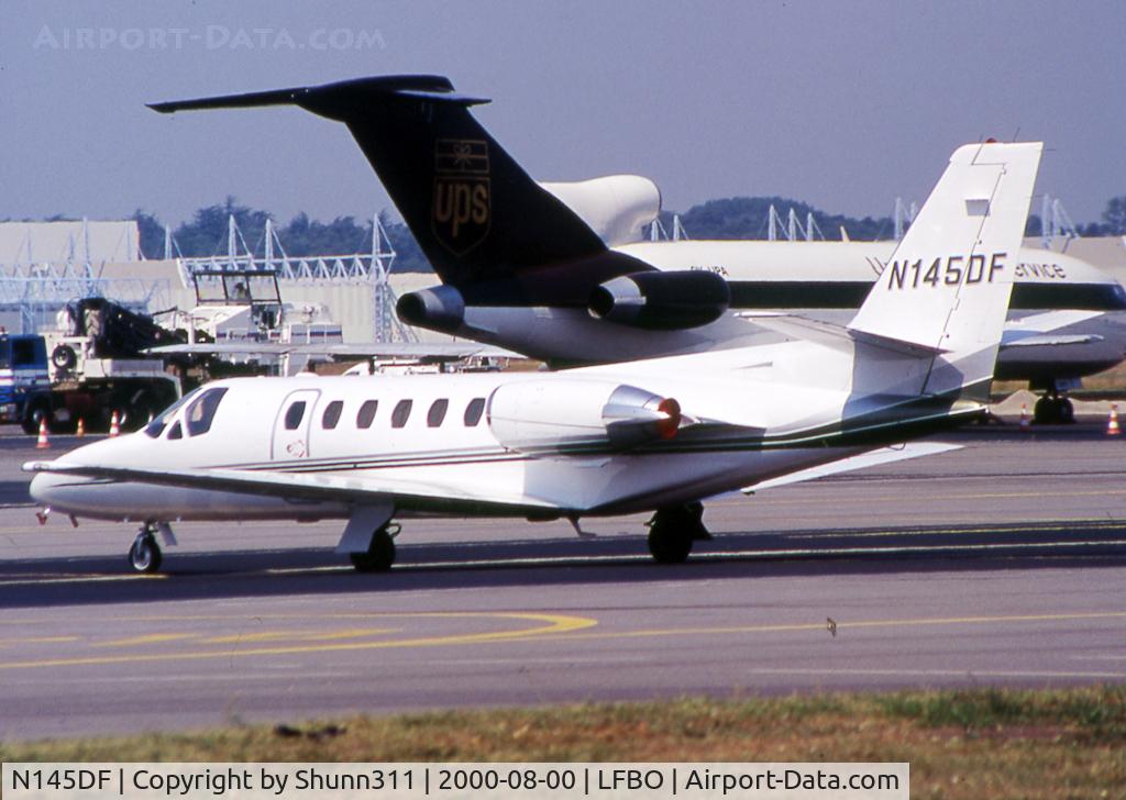 N145DF, 1984 Cessna S550 Citation IIS C/N S550-0018, Parked at the General Aviation area...