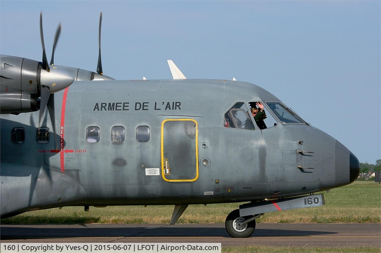 160, Airtech CN-235-200M C/N C160, Airtech CN-235-200M (62-IS), Taxiing to parking area, Tours-St Symphorien Air Base 705 (LFOT-TUF) Open day 2015