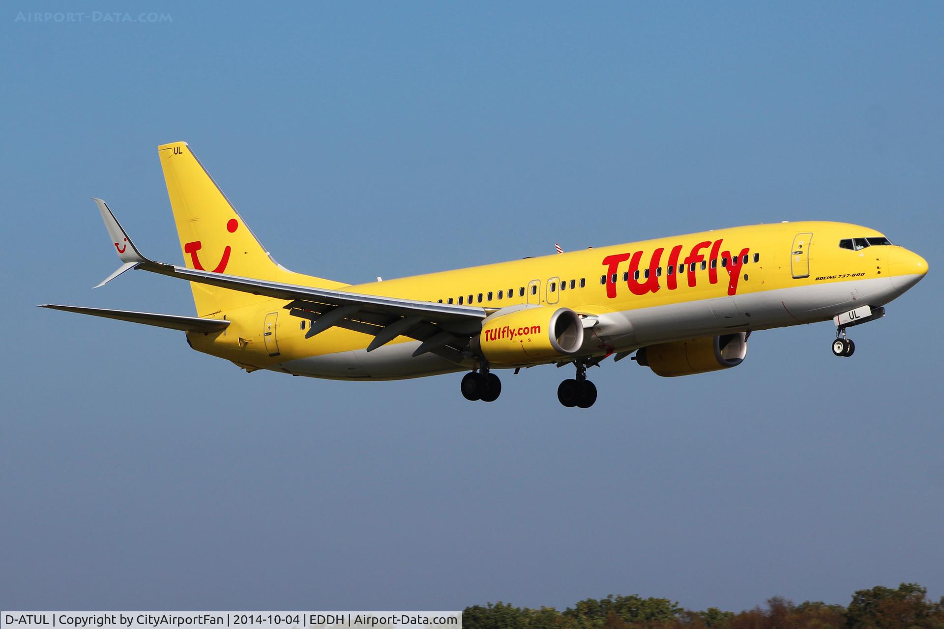 D-ATUL, 2011 Boeing 737-8K5 C/N 38820, Tuifly (TUI/X3)