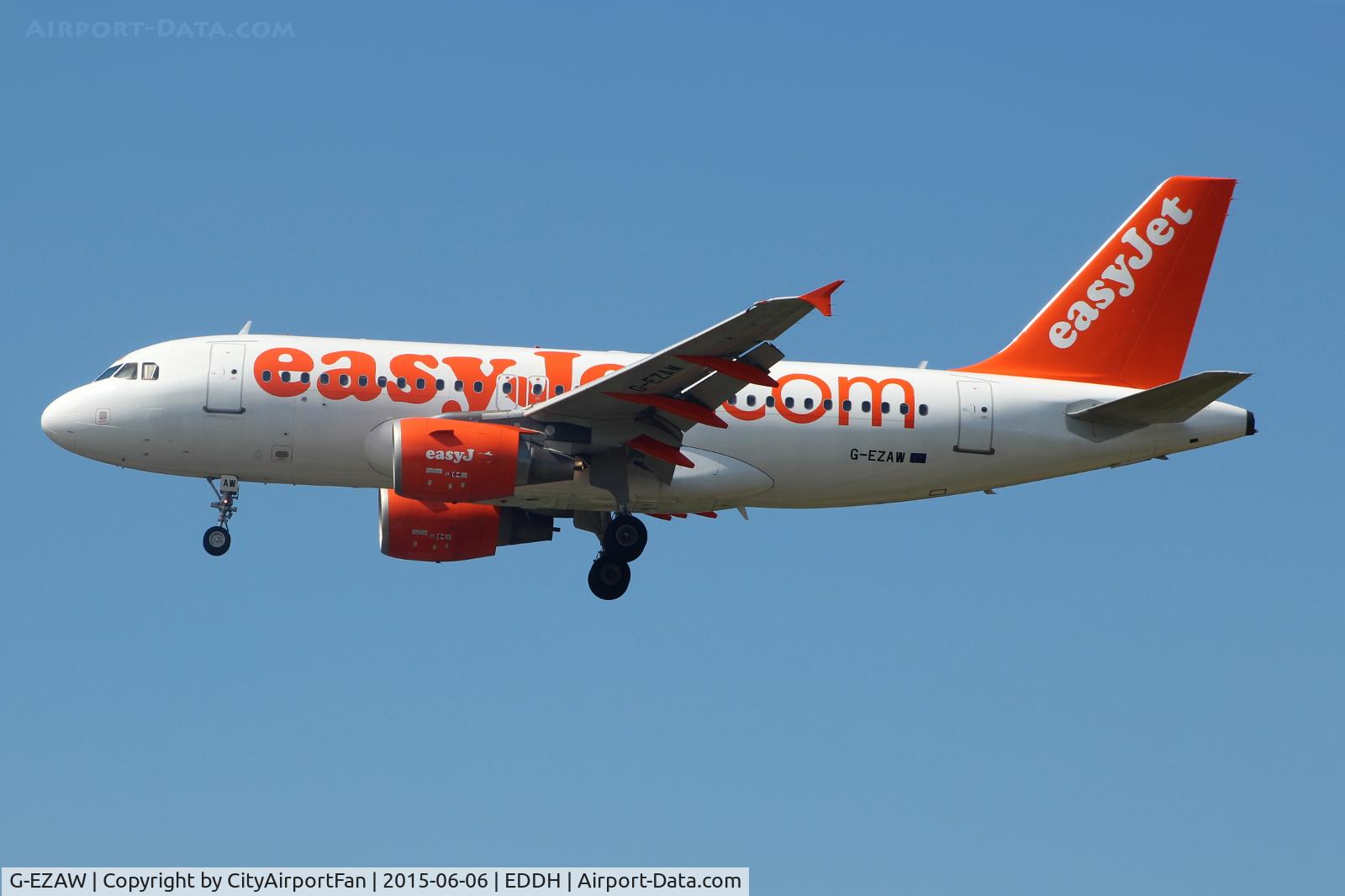 G-EZAW, 2006 Airbus A319-111 C/N 2812, EasyJet (EZY/U2)
