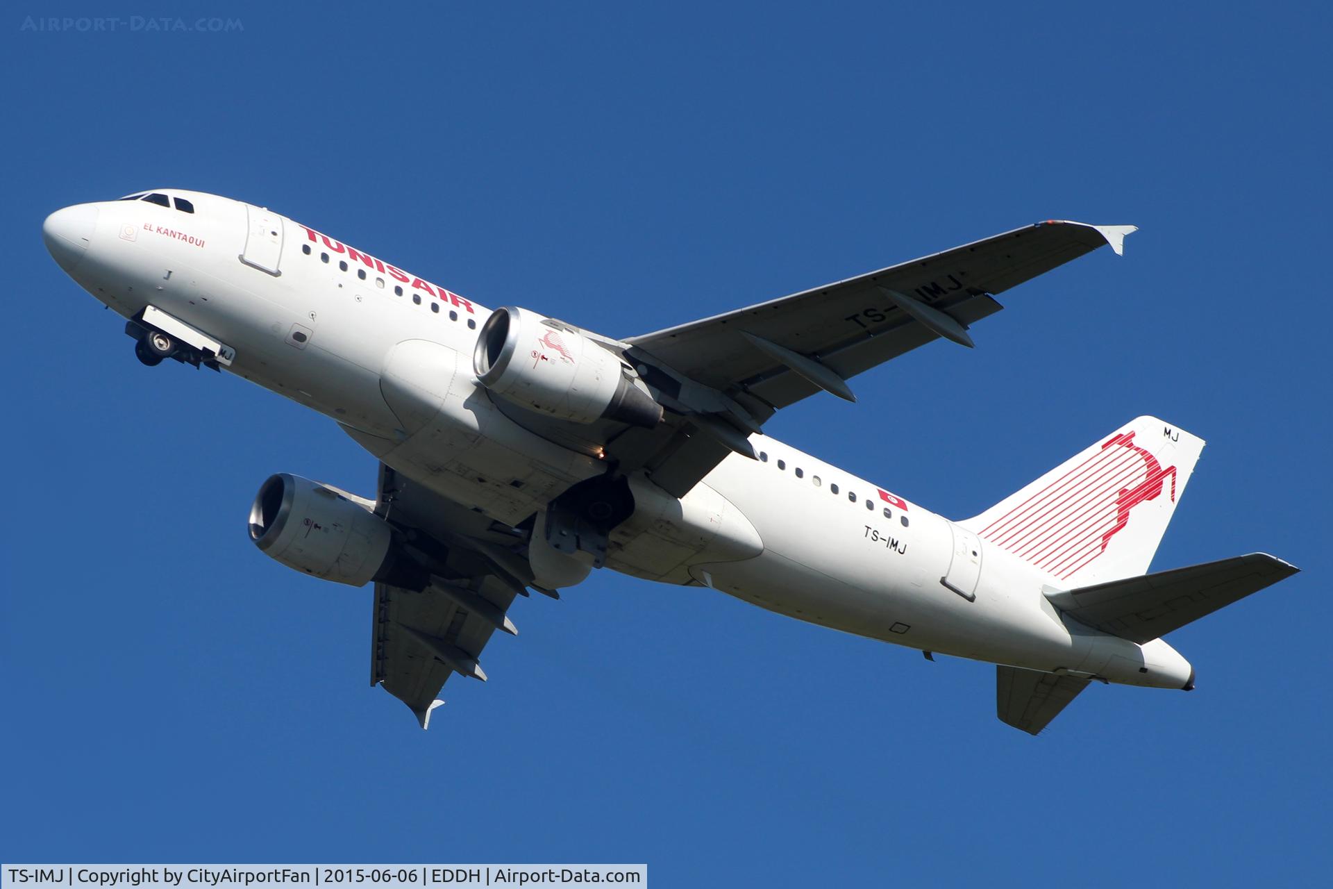 TS-IMJ, 1998 Airbus A319-114 C/N 869, Tunisair (TAR/TU)