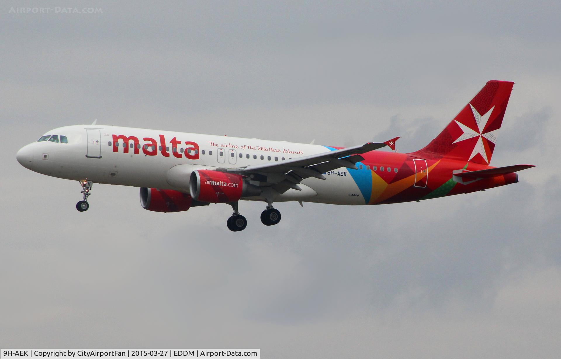 9H-AEK, 2004 Airbus A320-211 C/N 2291, Air Malta (AMC/KM)