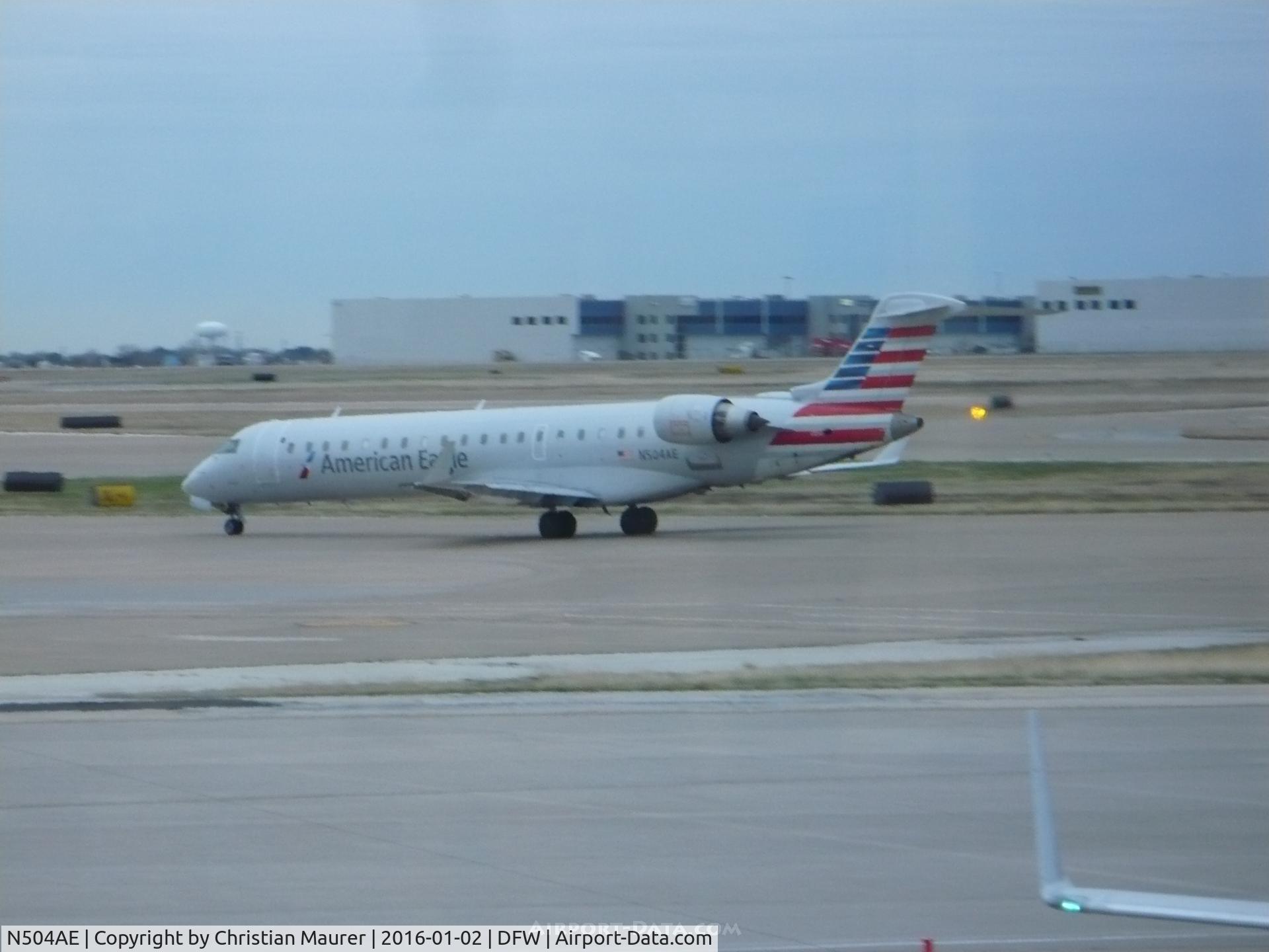 N504AE, Bombardier CRJ-701 (CL-600-2C10) Regional Jet C/N 10044, American Eagle CR7