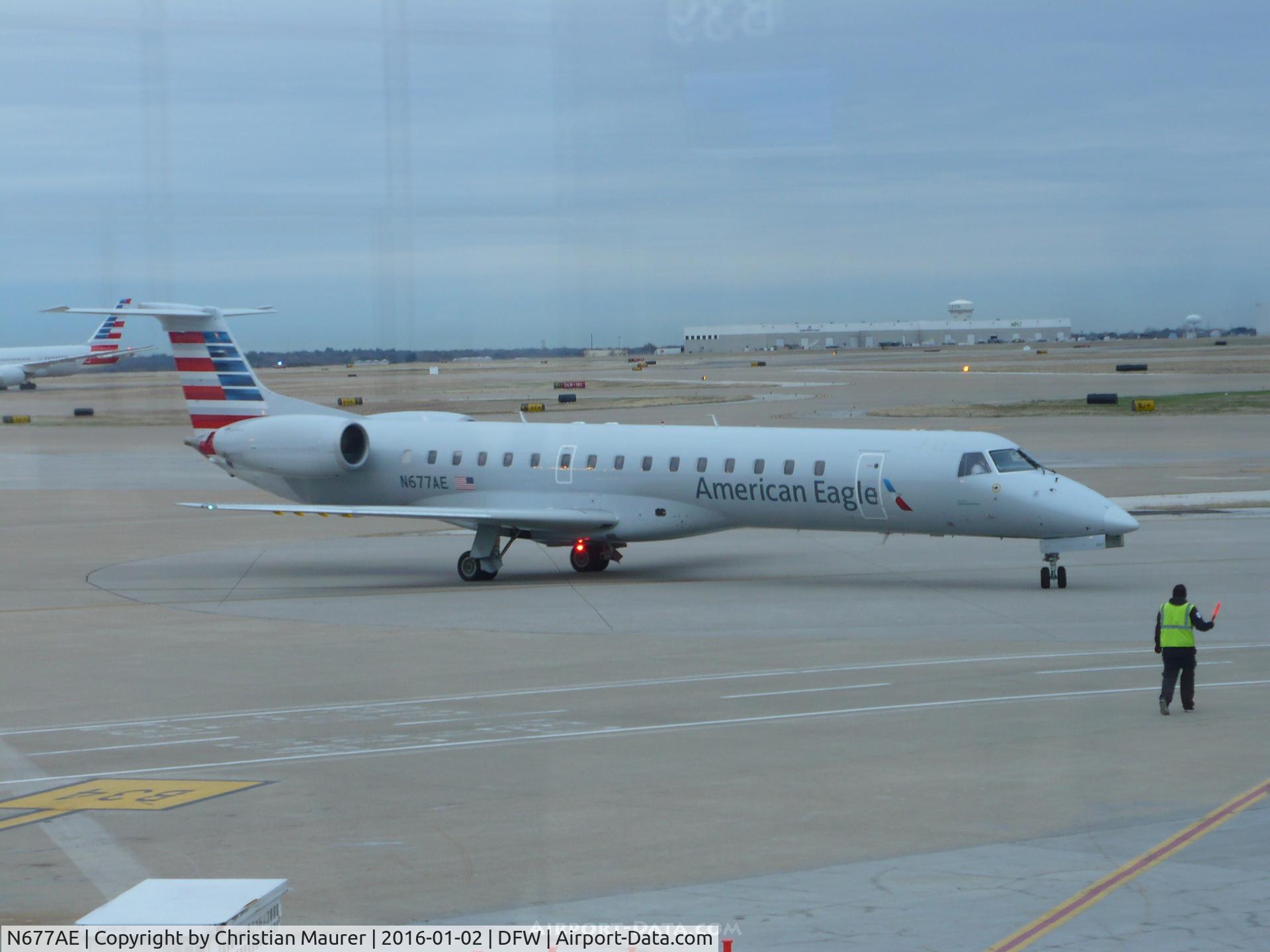 N677AE, 2004 Embraer ERJ-145LR (EMB-145LR) C/N 14500810, ERJ-145LR
