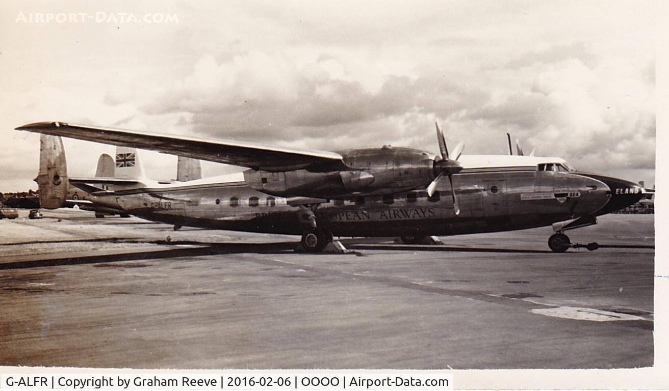 G-ALFR, 1949 Airspeed AS57 Ambassador 2 C/N 5210, Recently discovered photograph.