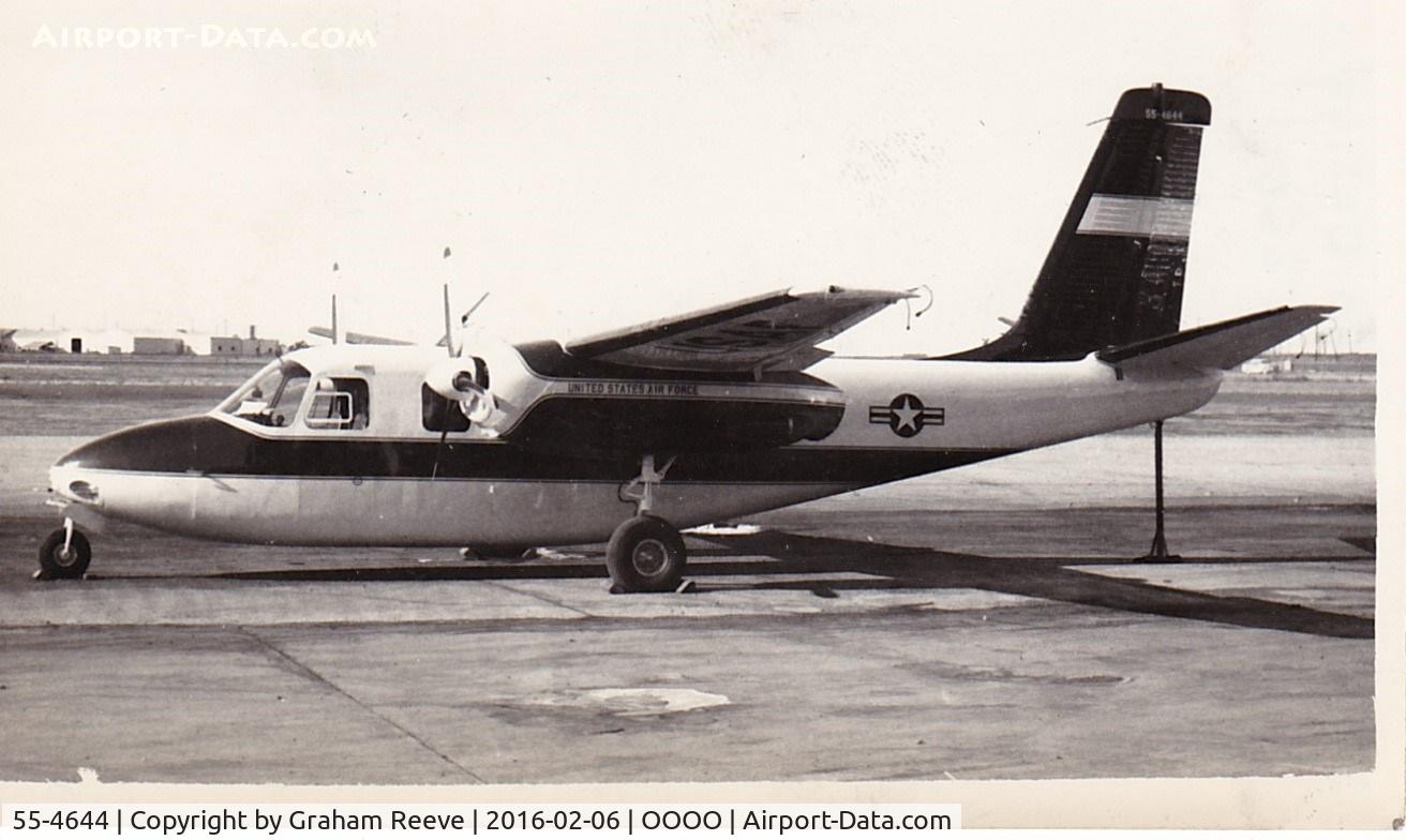 55-4644, Aero Commander L-26B C/N 560A-263, Recently discovered photograph.