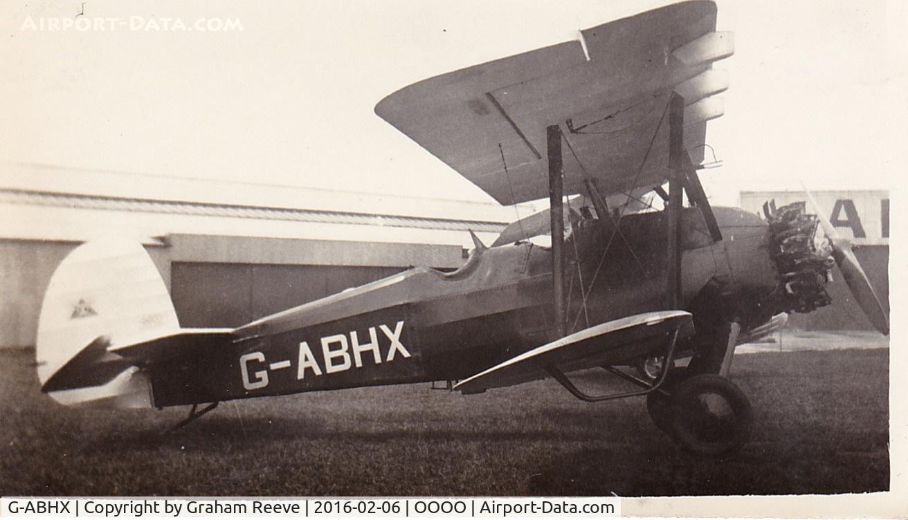 G-ABHX, 1931 Armstrong Whitworth Atlas Trainer C/N AW655, Recently discovered photograph.
