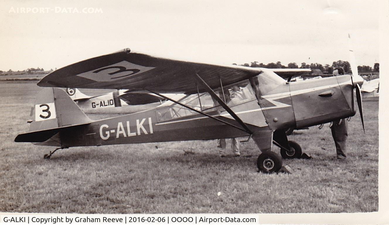 G-ALKI, 1949 Taylorcraft Auster 5C C/N 1272, Recently discovered photograph.