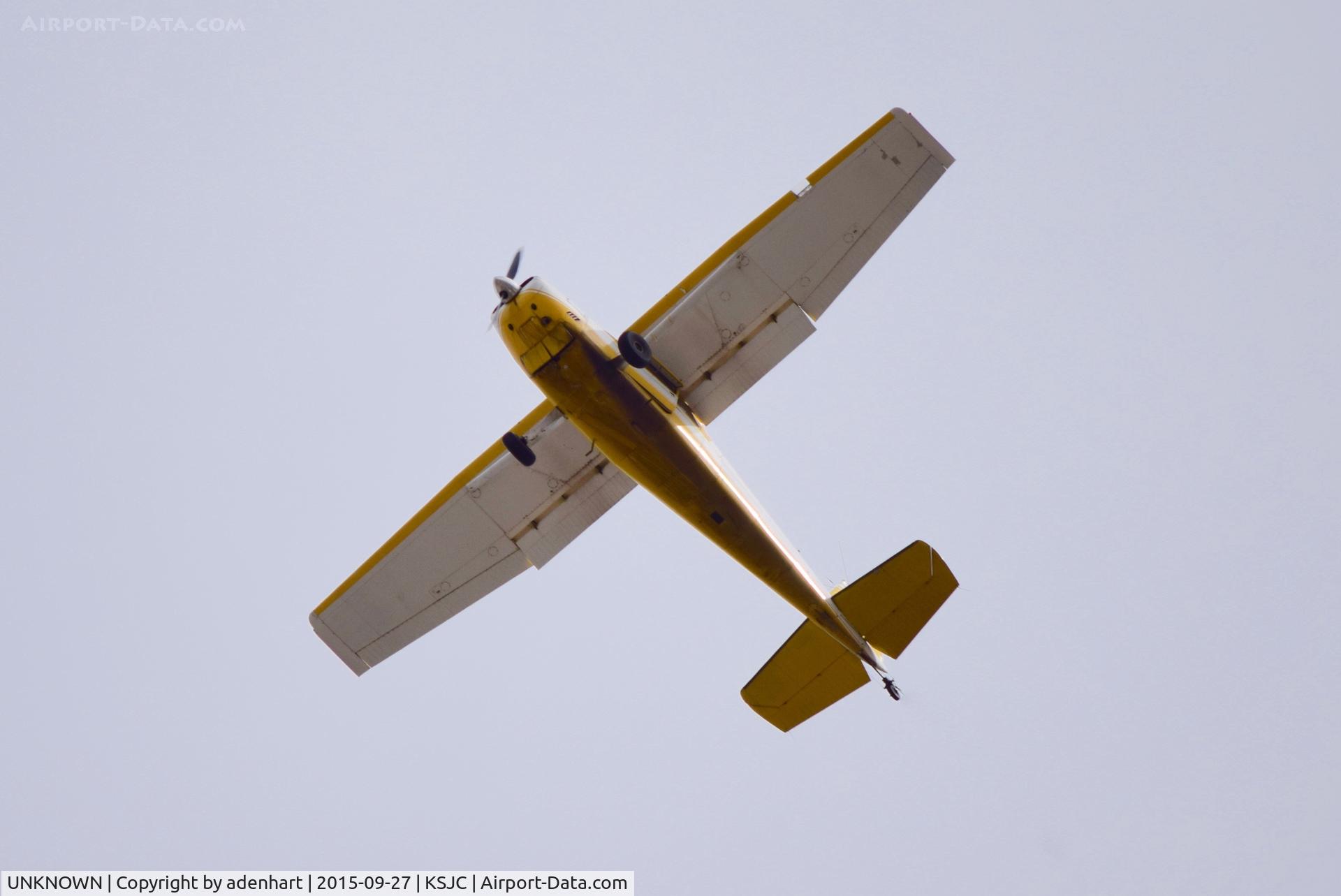 UNKNOWN, Unknown Unknown C/N Unknown, Unknown tail-dragger over San Jose, CA - September 2015