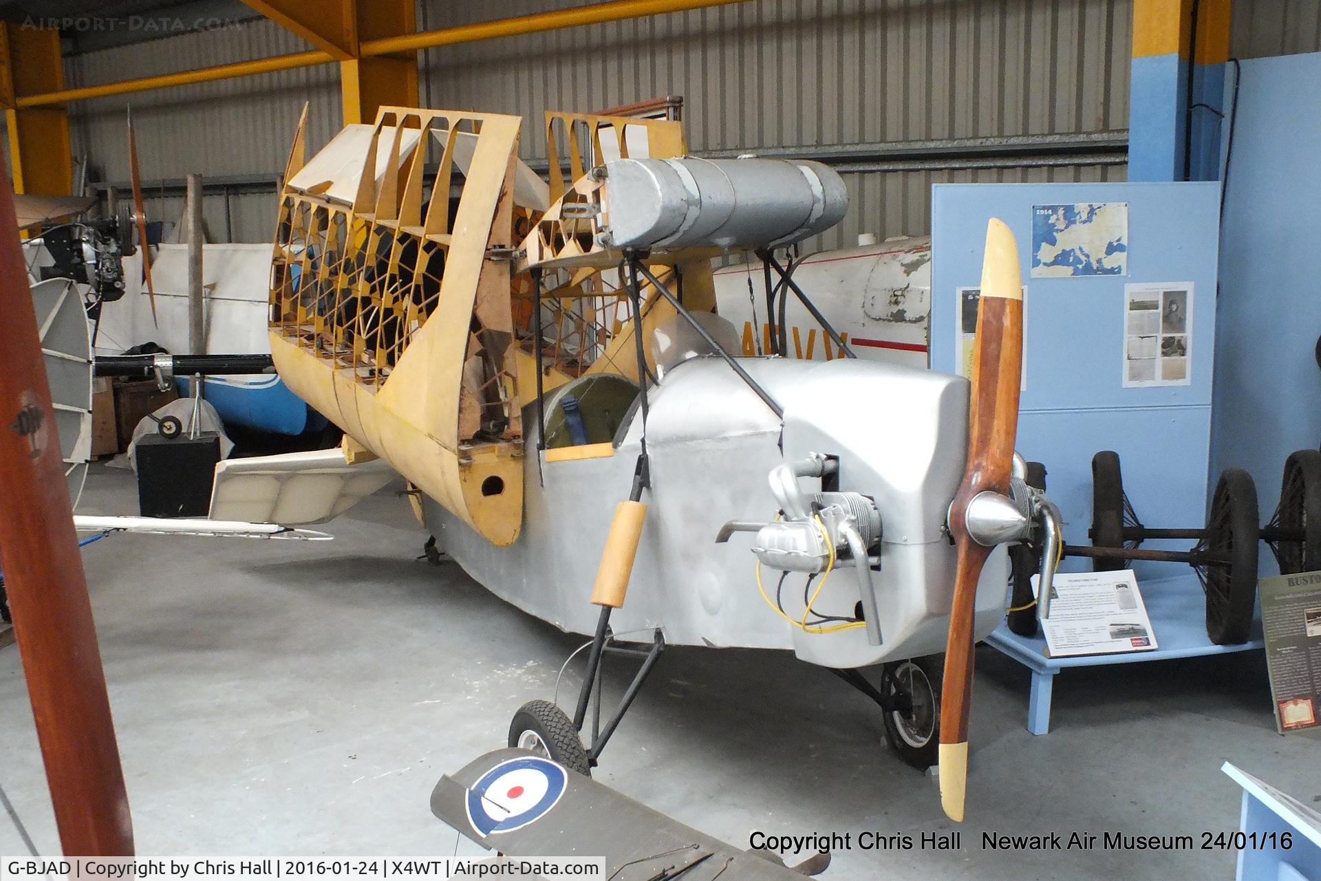 G-BJAD, 2002 Clutton-Tabenor Fred Series 2 C/N PFA 029-10586, at the Newark Air Museum