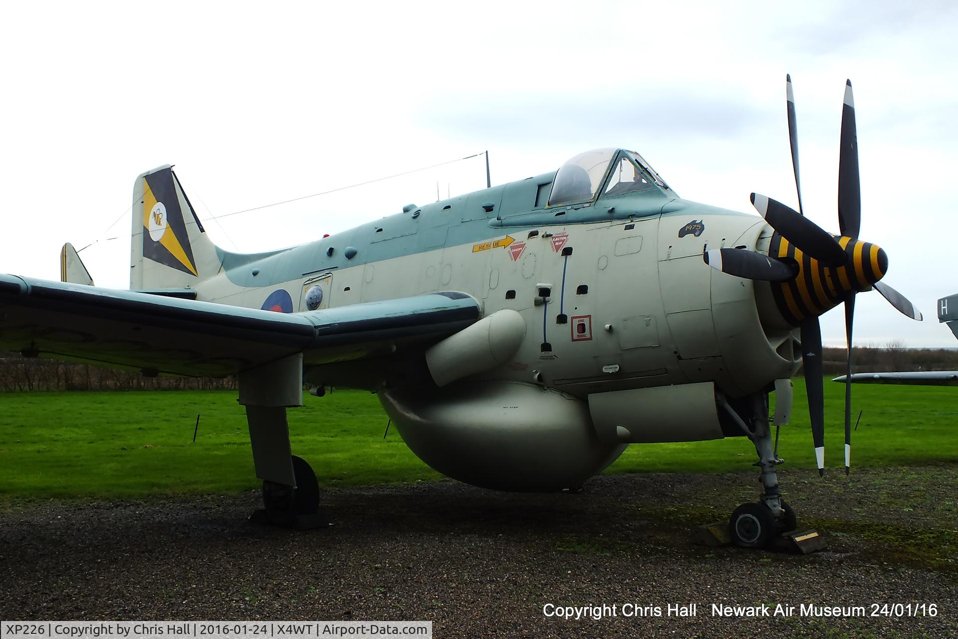 XP226, 1962 Fairey Gannet AEW.3 C/N F9468, at the Newark Air Museum