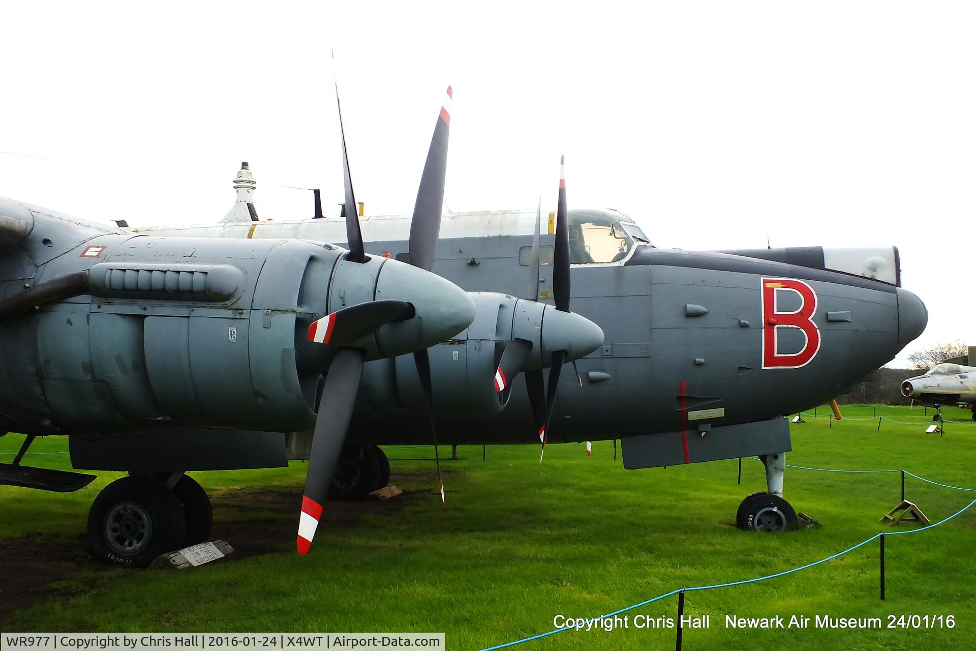 WR977, Avro 716 Shackleton MR.3 C/N Not found WR977, at the Newark Air Museum