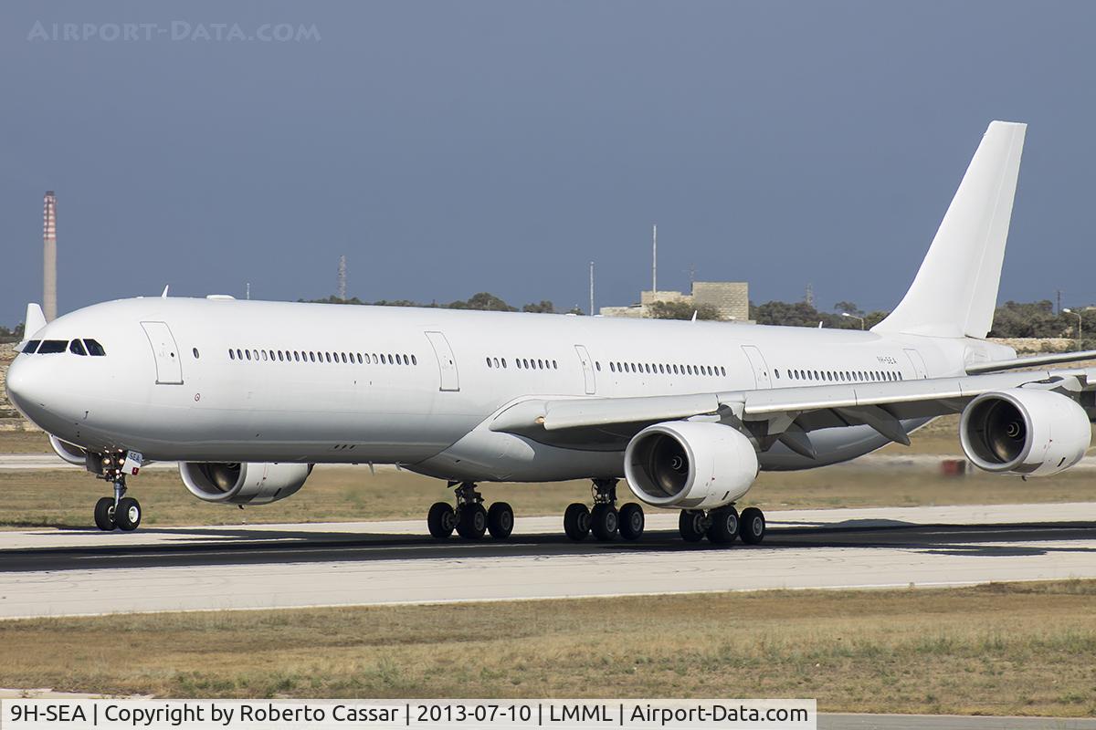 9H-SEA, 2002 Airbus A340-642 C/N 383, Runway 31